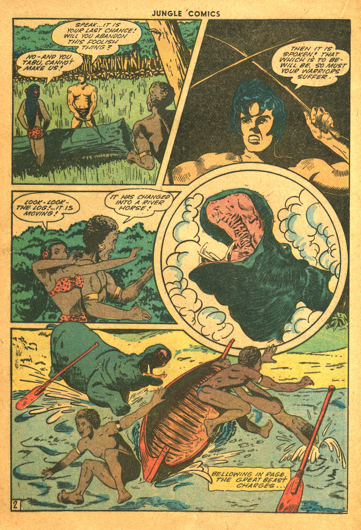 Read online Jungle Comics comic -  Issue #60 - 25