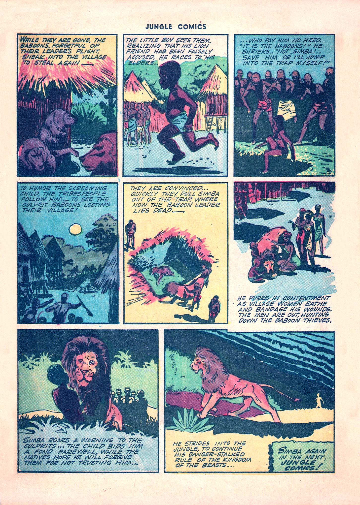 Read online Jungle Comics comic -  Issue #42 - 22