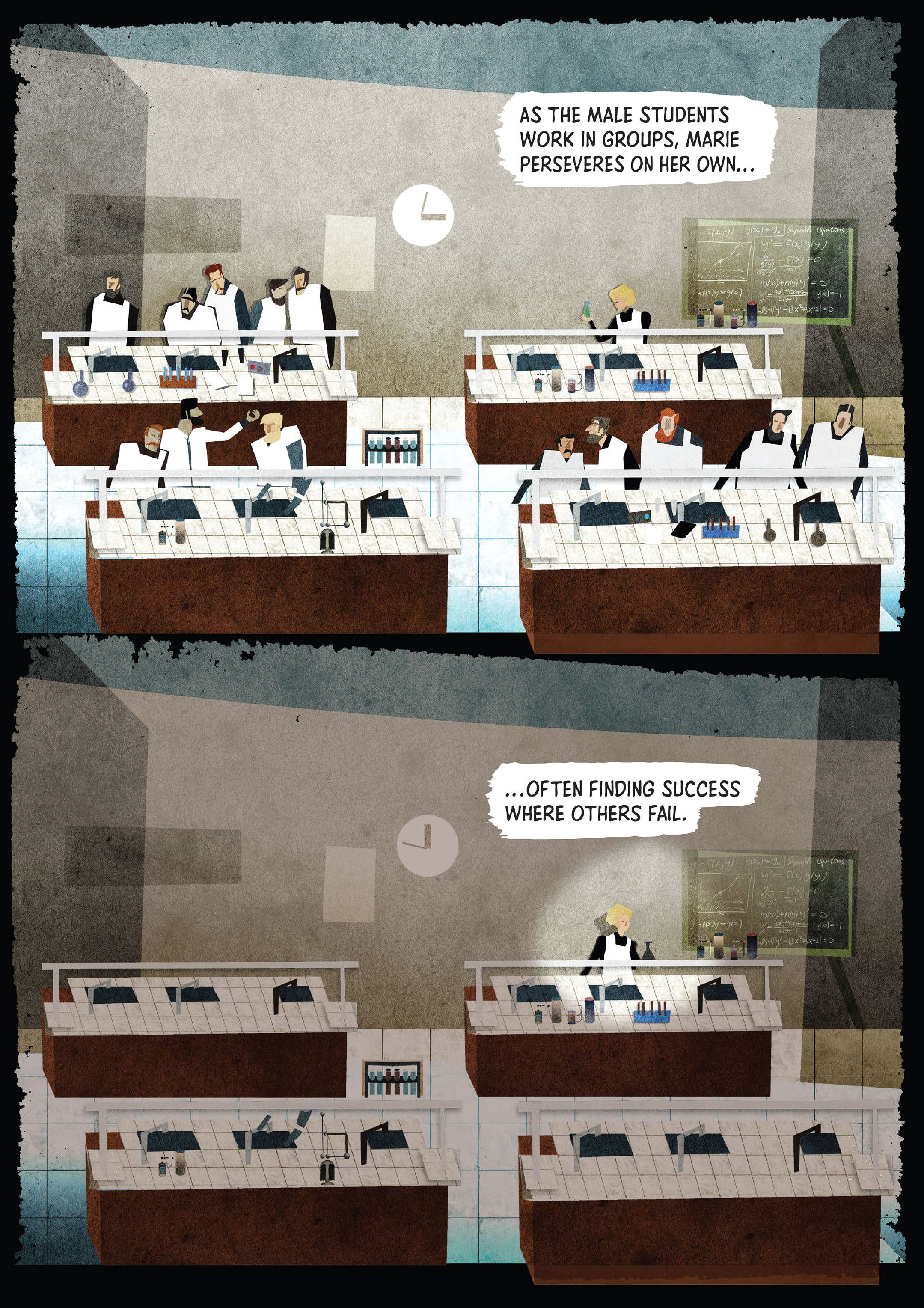 Read online Marie Curie: A Quest For Light comic -  Issue # TPB - 70