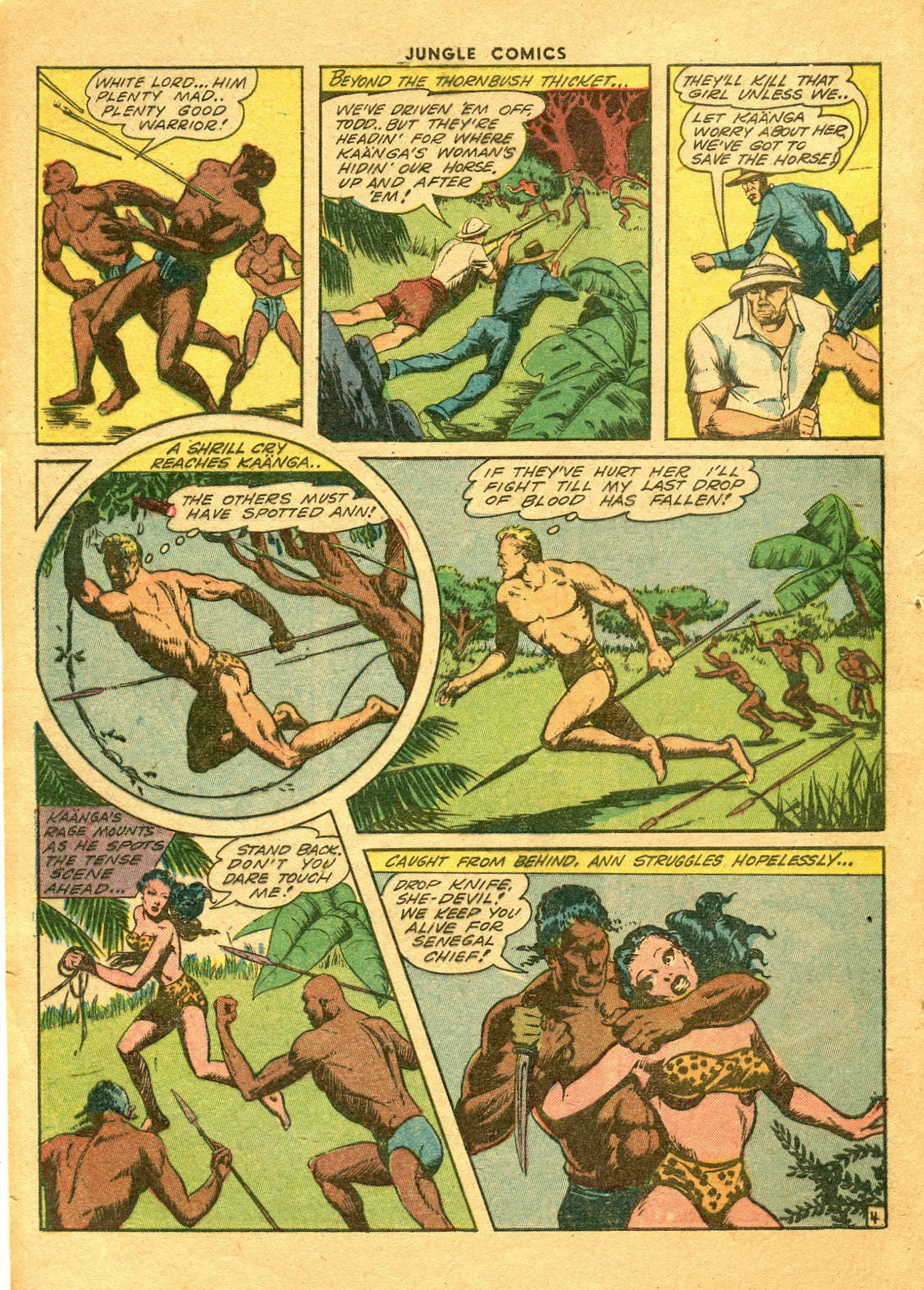 Read online Jungle Comics comic -  Issue #46 - 6