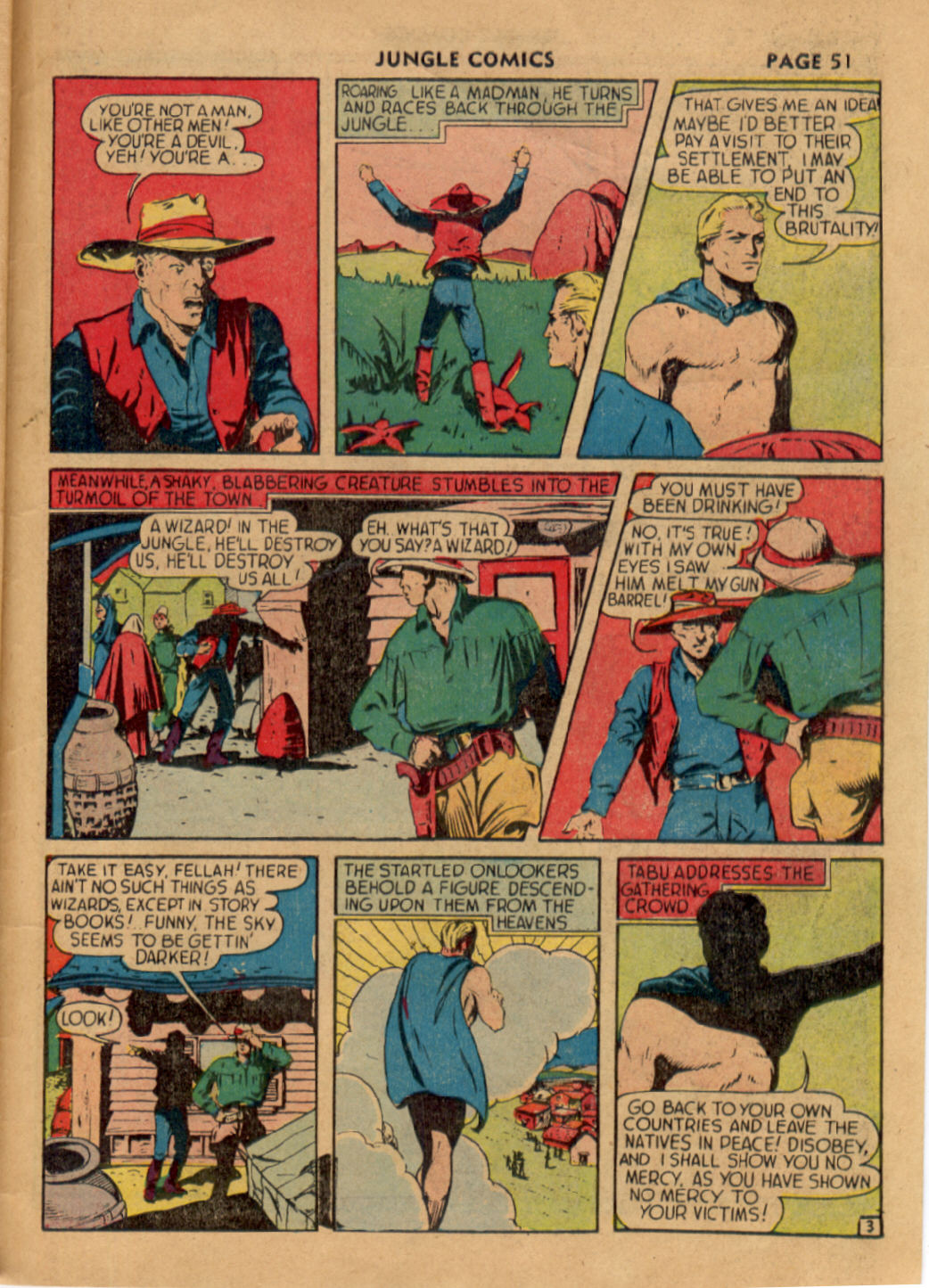 Read online Jungle Comics comic -  Issue #9 - 51