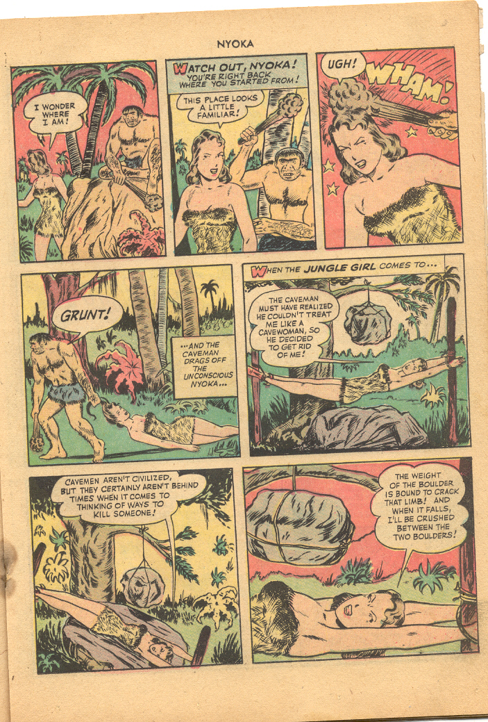 Read online Nyoka the Jungle Girl (1945) comic -  Issue #29 - 25