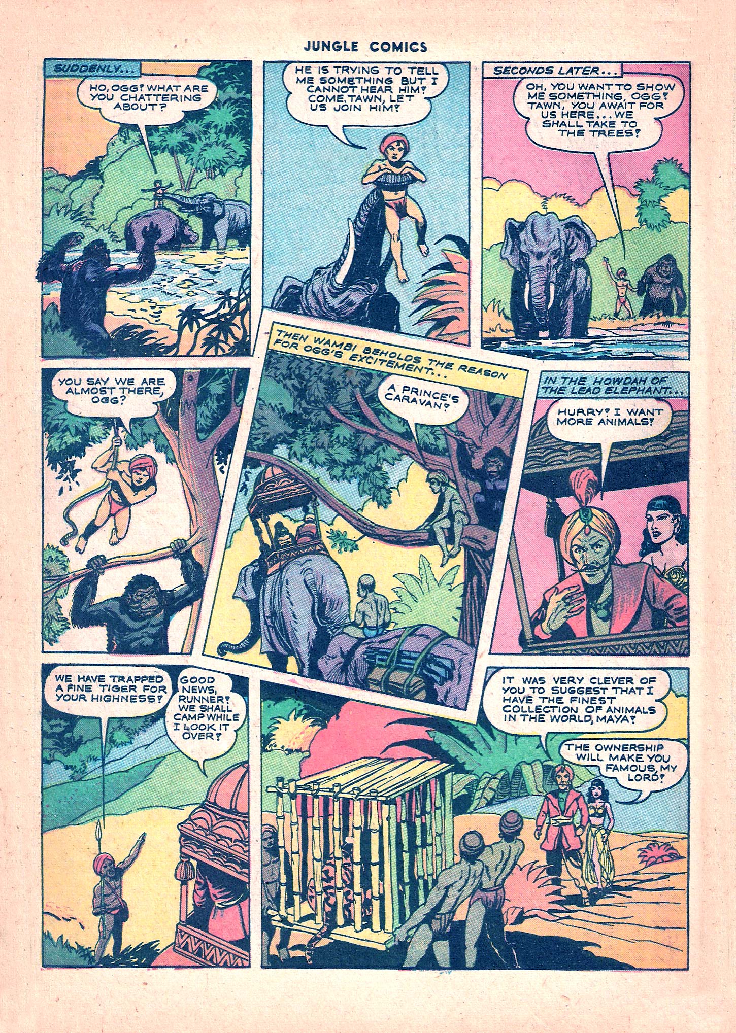 Read online Jungle Comics comic -  Issue #42 - 24