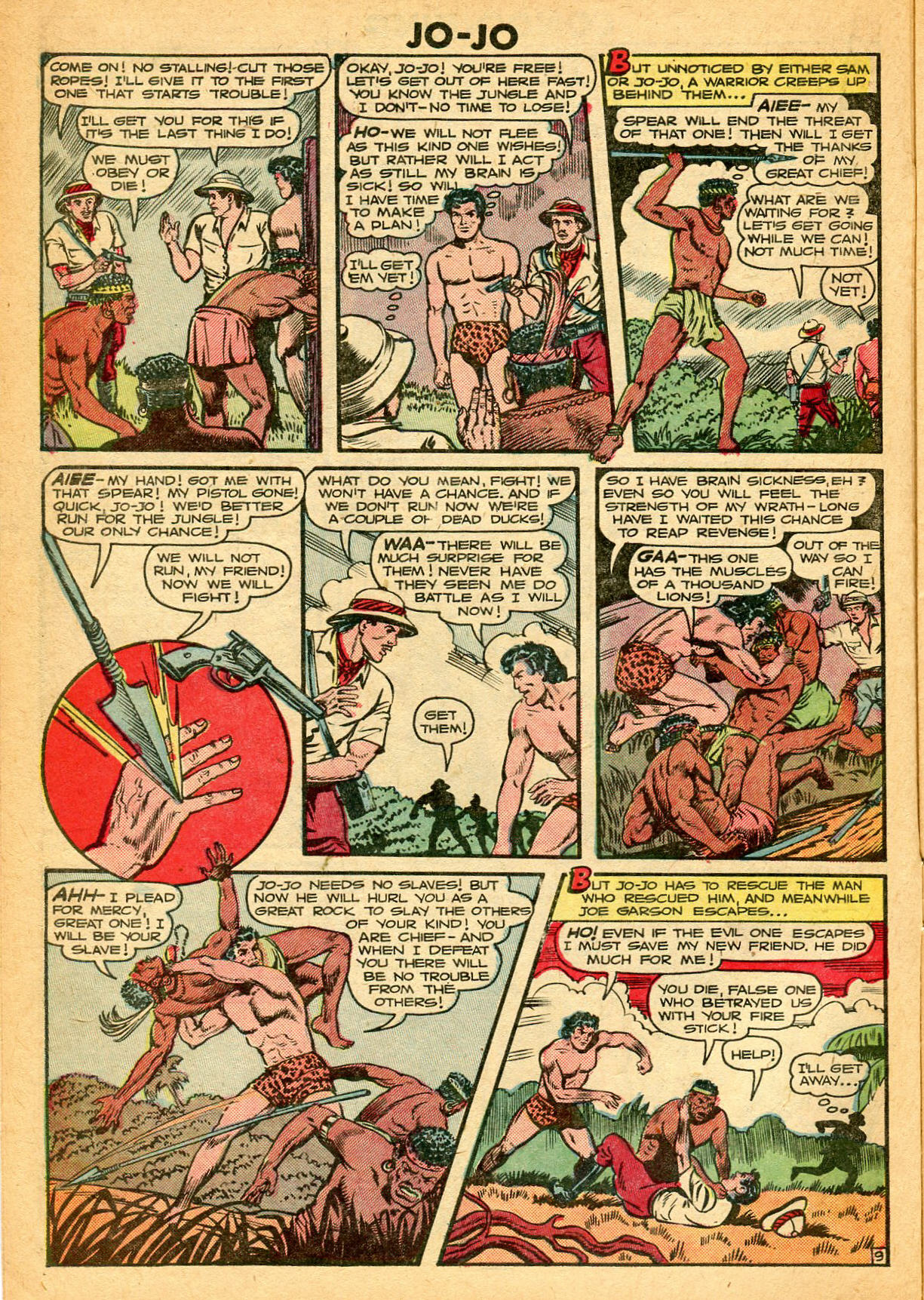 Read online Jo-Jo Congo King comic -  Issue #28 - 10