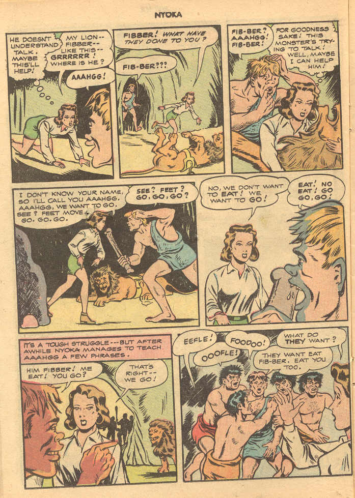 Read online Nyoka the Jungle Girl (1945) comic -  Issue #10 - 18