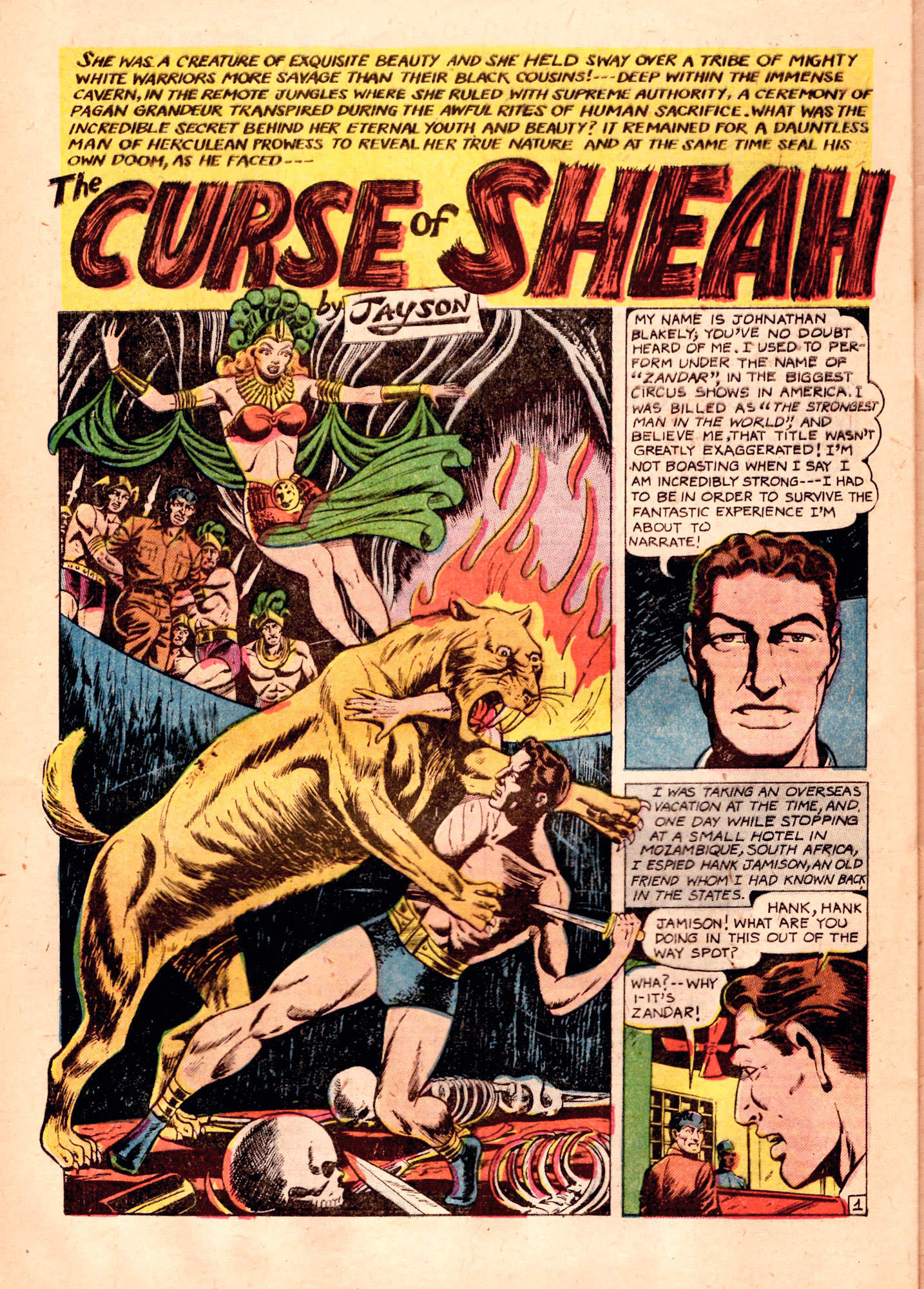 Read online Terrors of the Jungle comic -  Issue #20 - 28