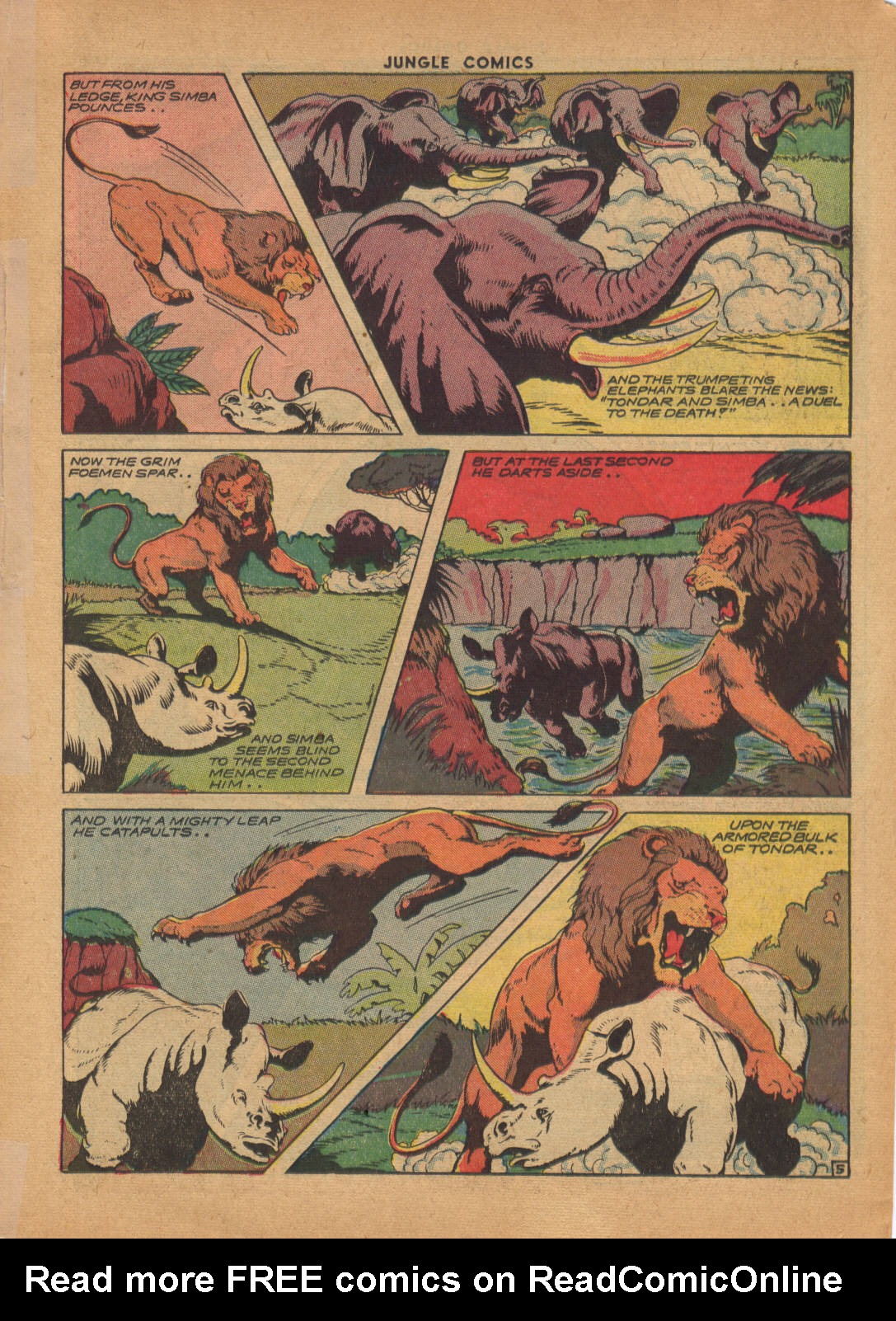 Read online Jungle Comics comic -  Issue #44 - 19