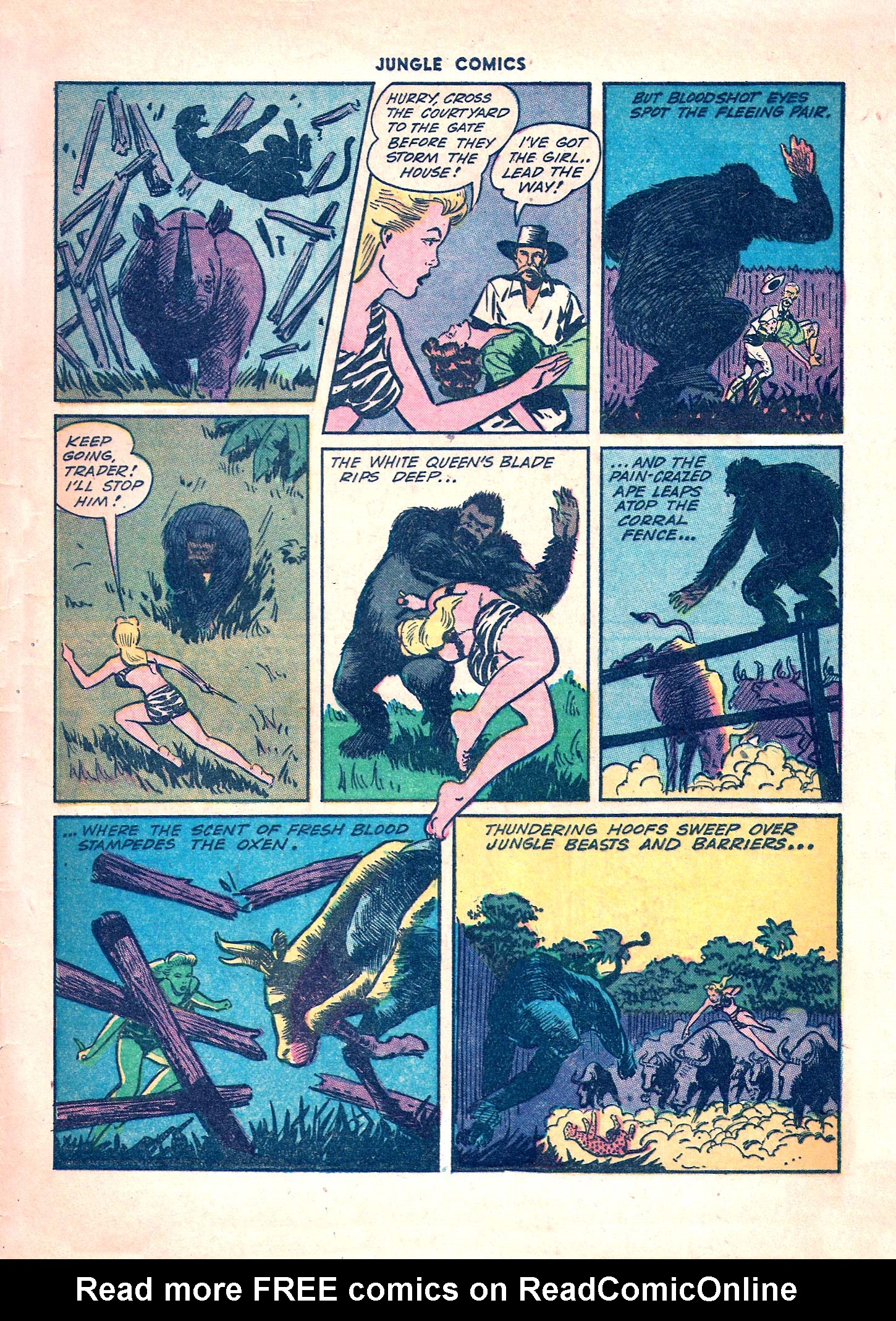 Read online Jungle Comics comic -  Issue #42 - 57