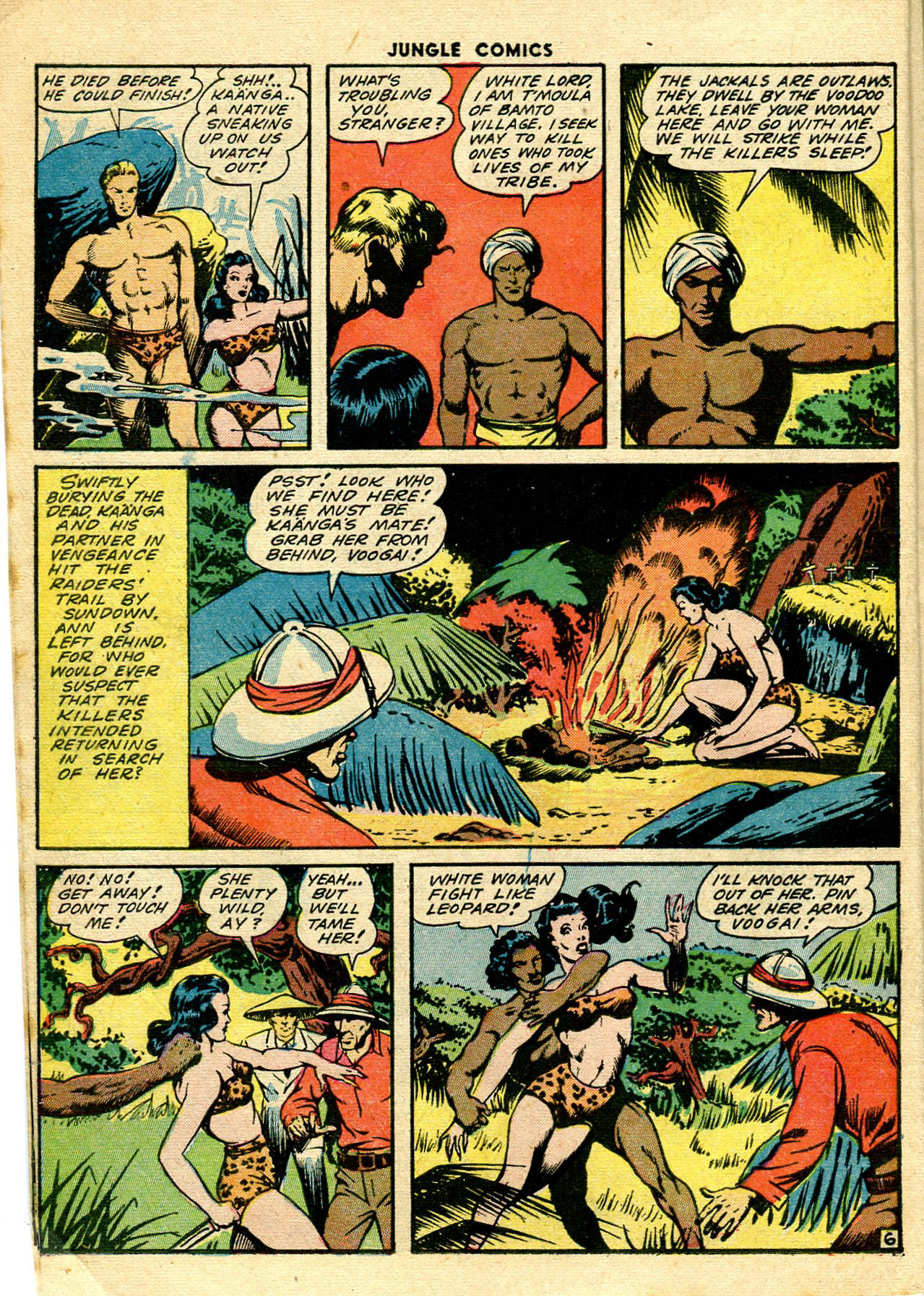 Read online Jungle Comics comic -  Issue #45 - 8