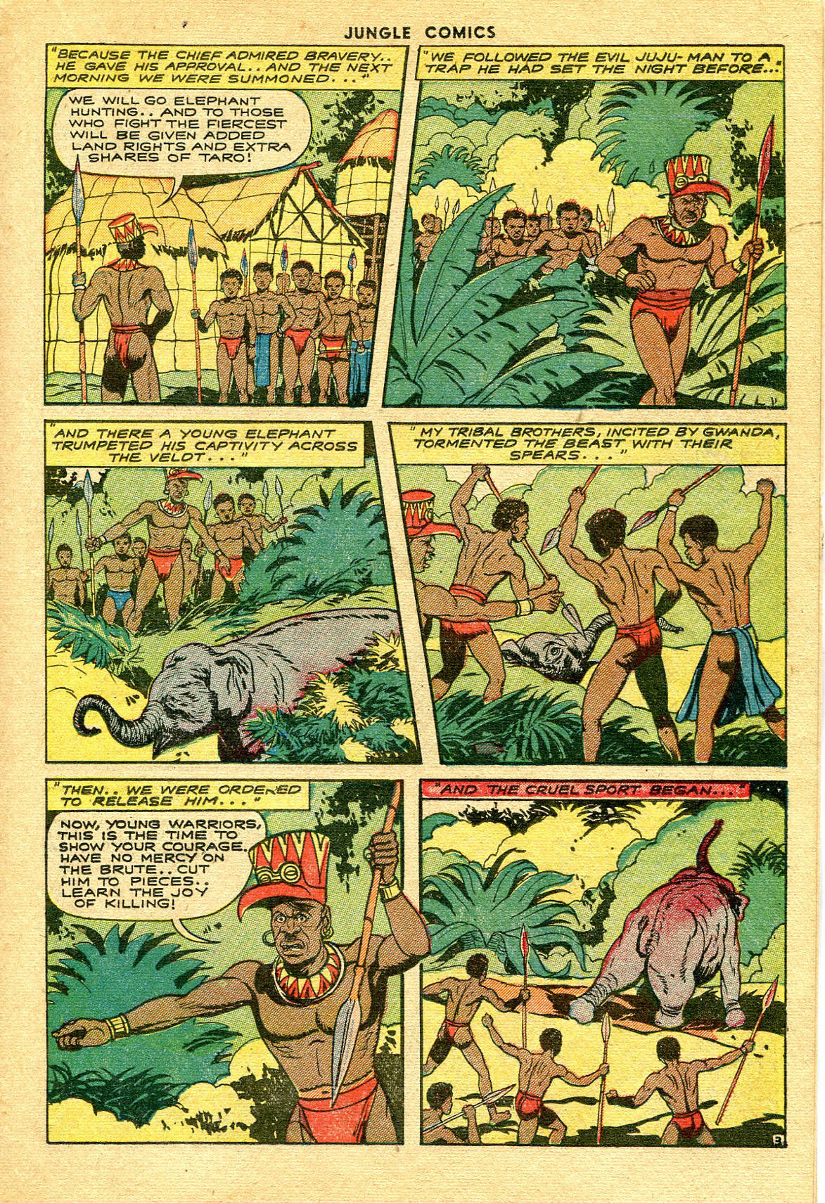 Read online Jungle Comics comic -  Issue #59 - 18