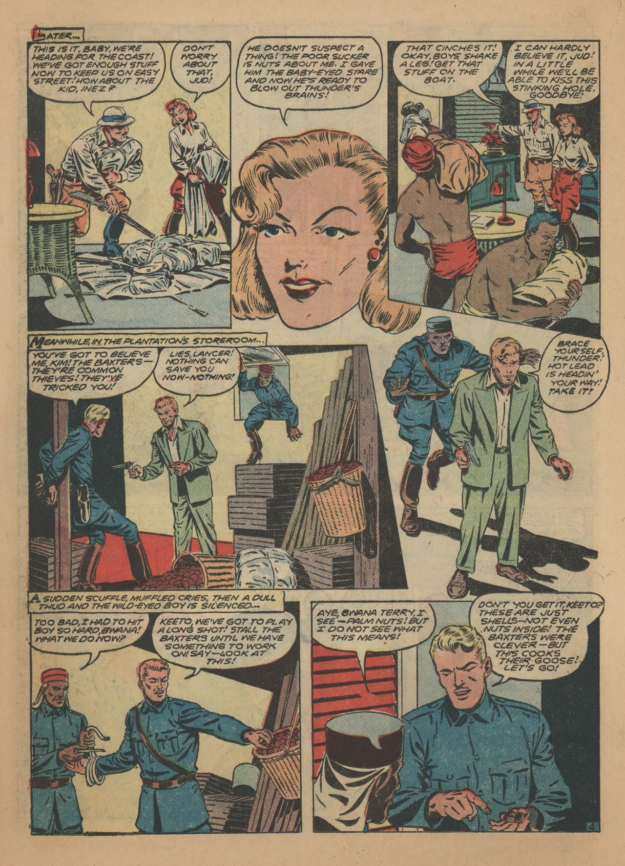 Read online Jungle Comics comic -  Issue #107 - 22