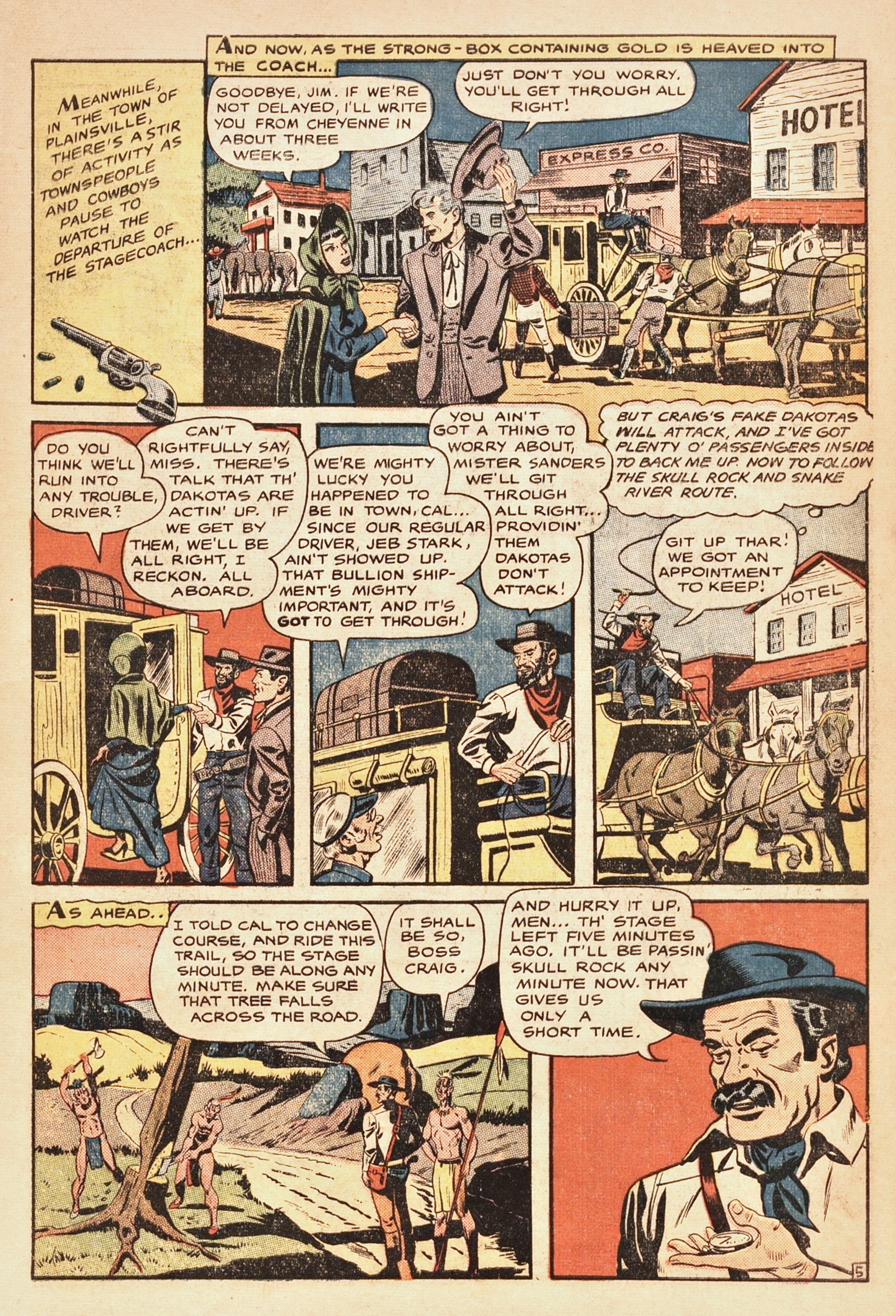 Read online Pioneer West Romances comic -  Issue #4 - 7