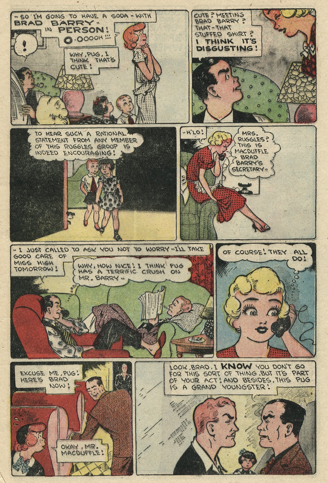 Read online Boots and Her Buddies (1955) comic -  Issue #2 - 9