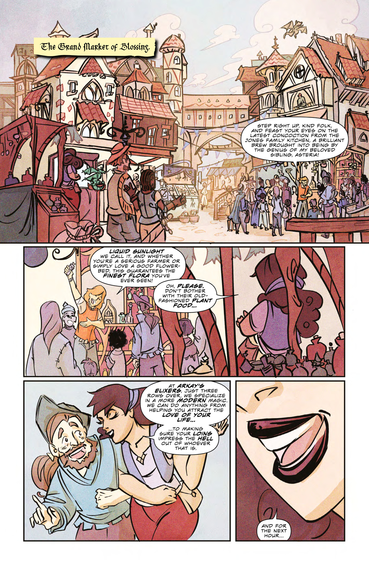 Read online Potions Inc. comic -  Issue #1 - 10