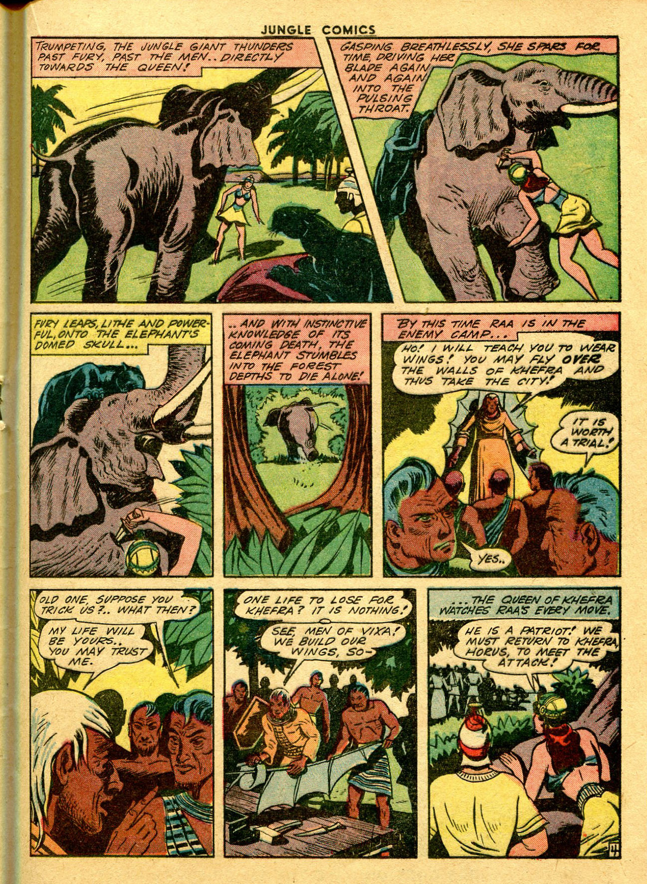 Read online Jungle Comics comic -  Issue #46 - 39