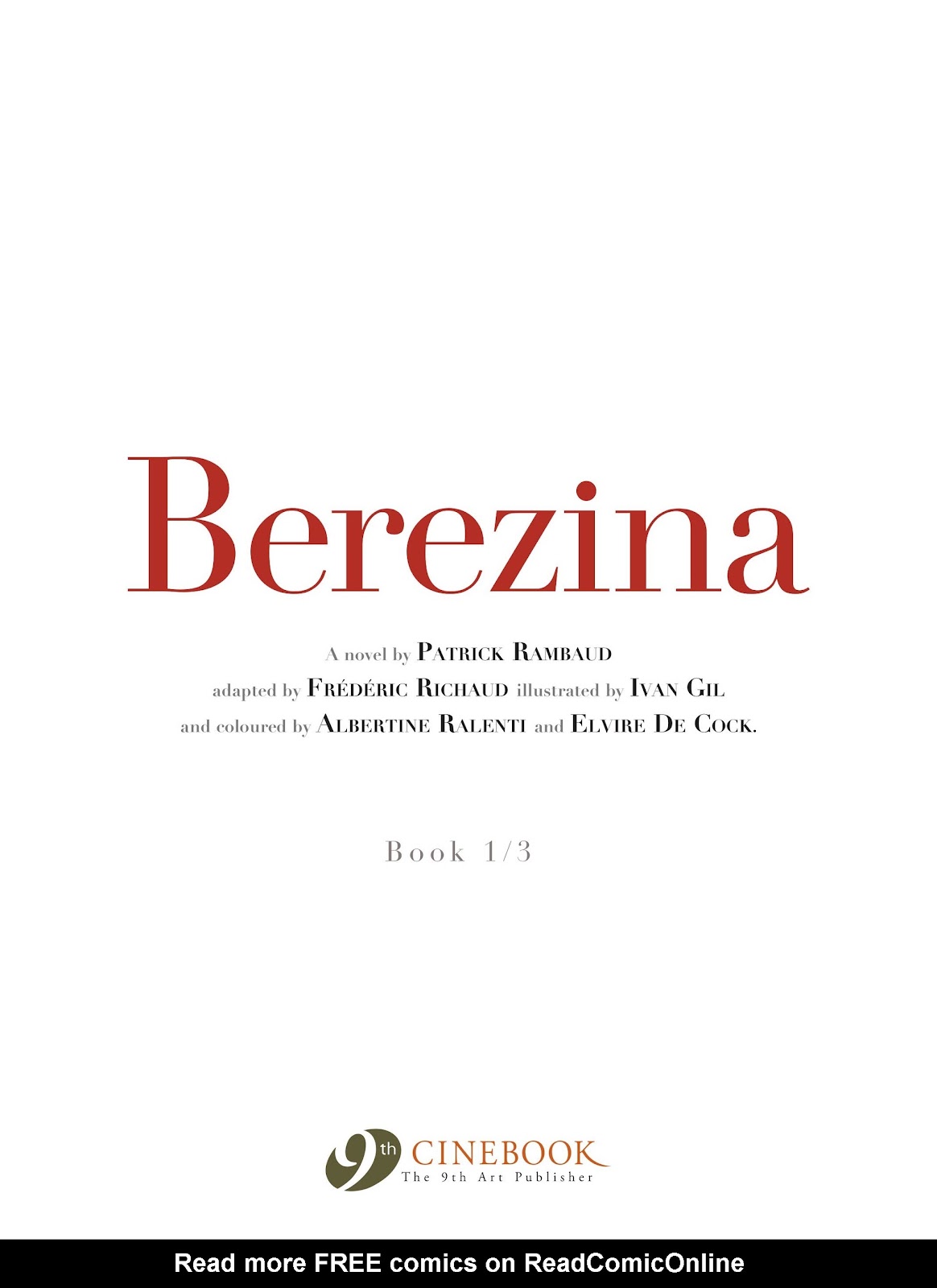 Berezina issue Edition 1 - Page 3