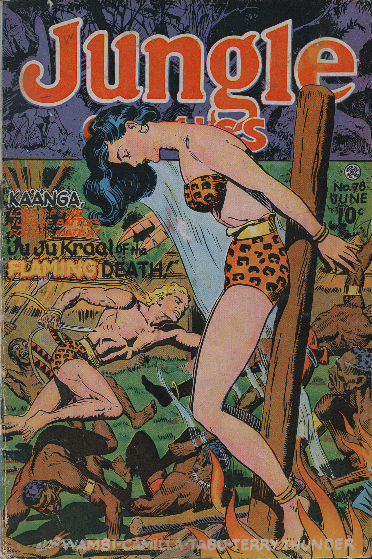 Read online Jungle Comics comic -  Issue #78 - 1