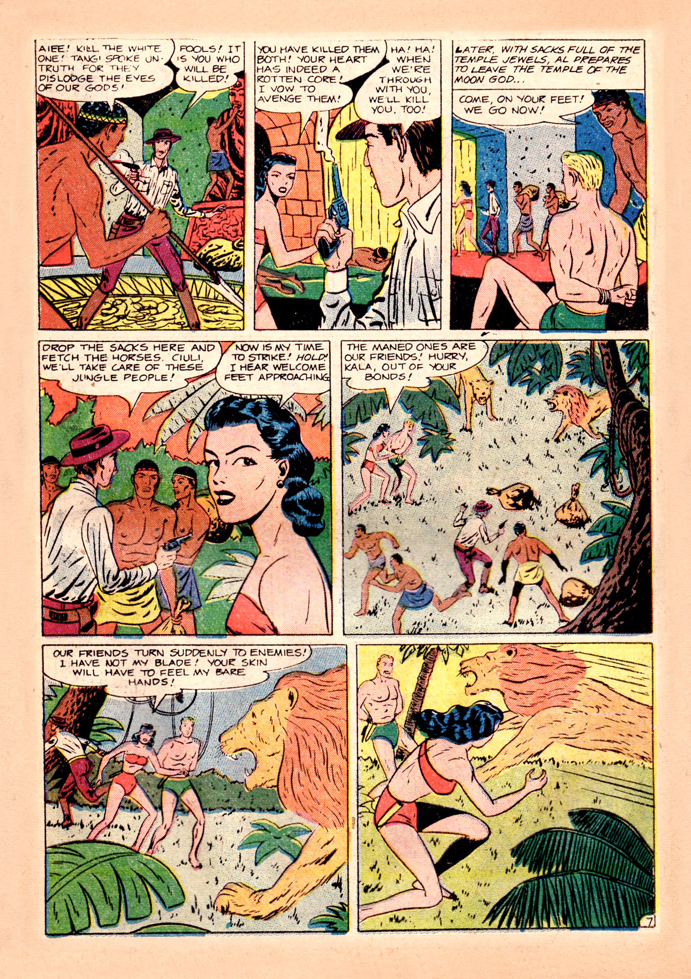 Read online Terrors of the Jungle comic -  Issue #20 - 23