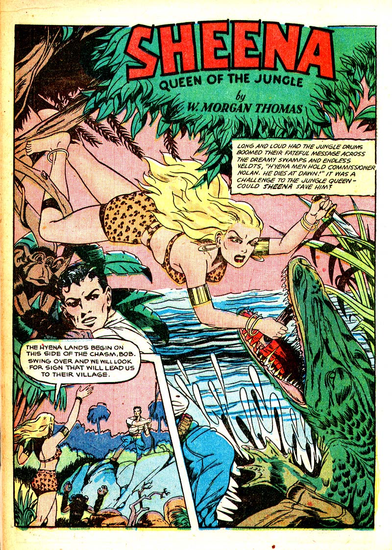 Read online Sheena, Queen of the Jungle (1942) comic -  Issue #8 - 17