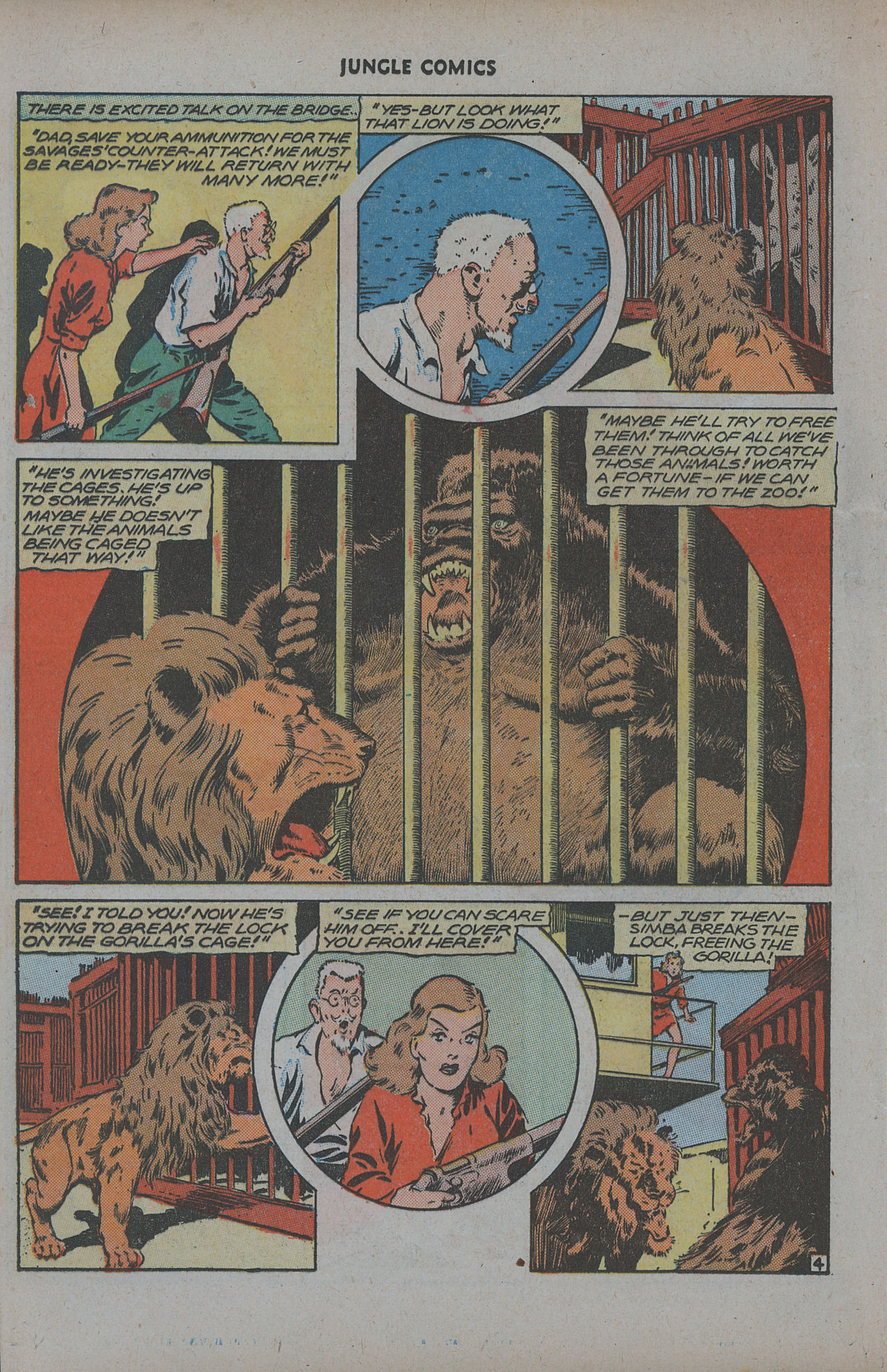 Read online Jungle Comics comic -  Issue #77 - 18