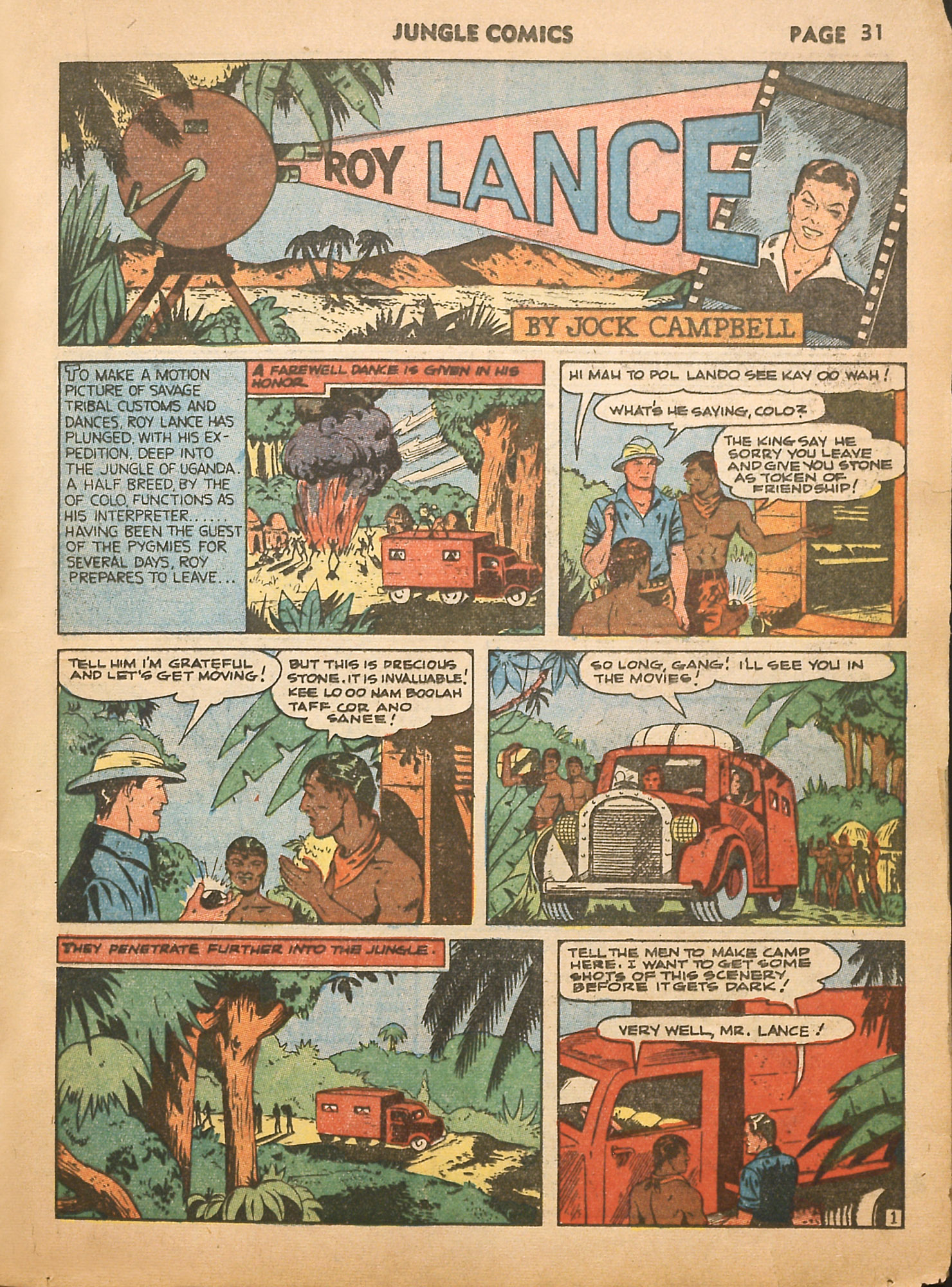Read online Jungle Comics comic -  Issue #16 - 33