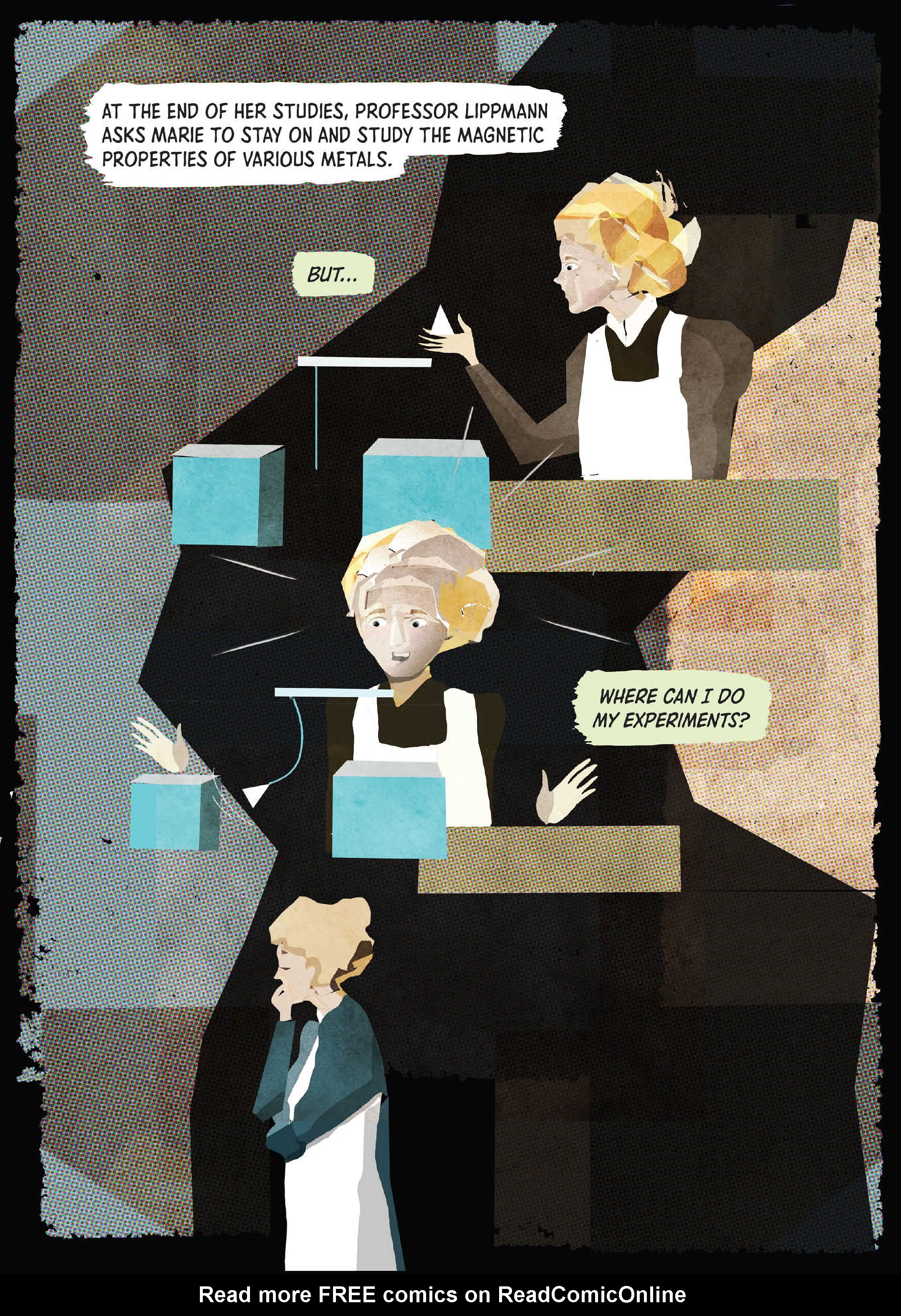 Read online Marie Curie: A Quest For Light comic -  Issue # TPB - 74