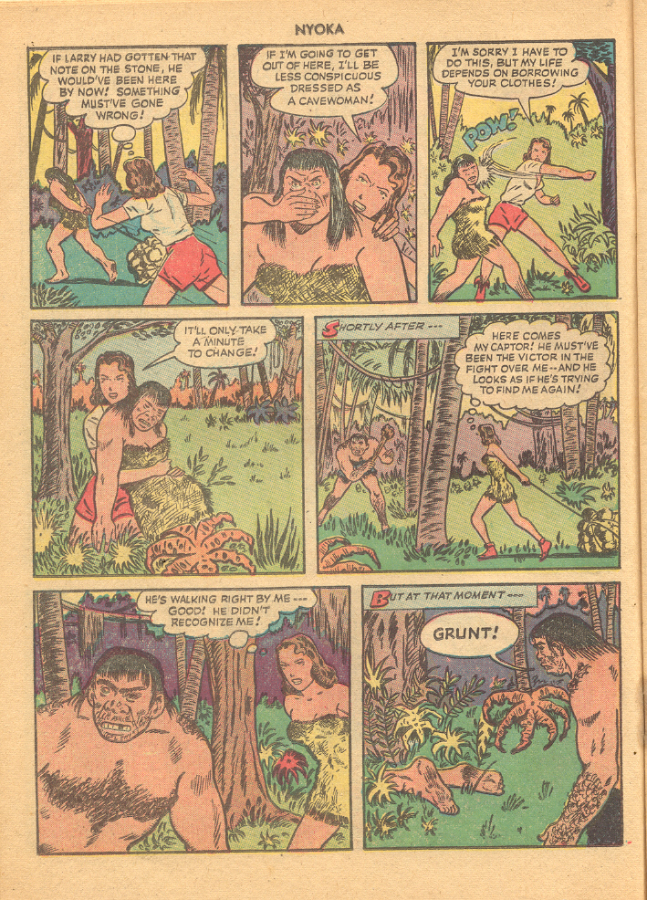 Read online Nyoka the Jungle Girl (1945) comic -  Issue #29 - 14
