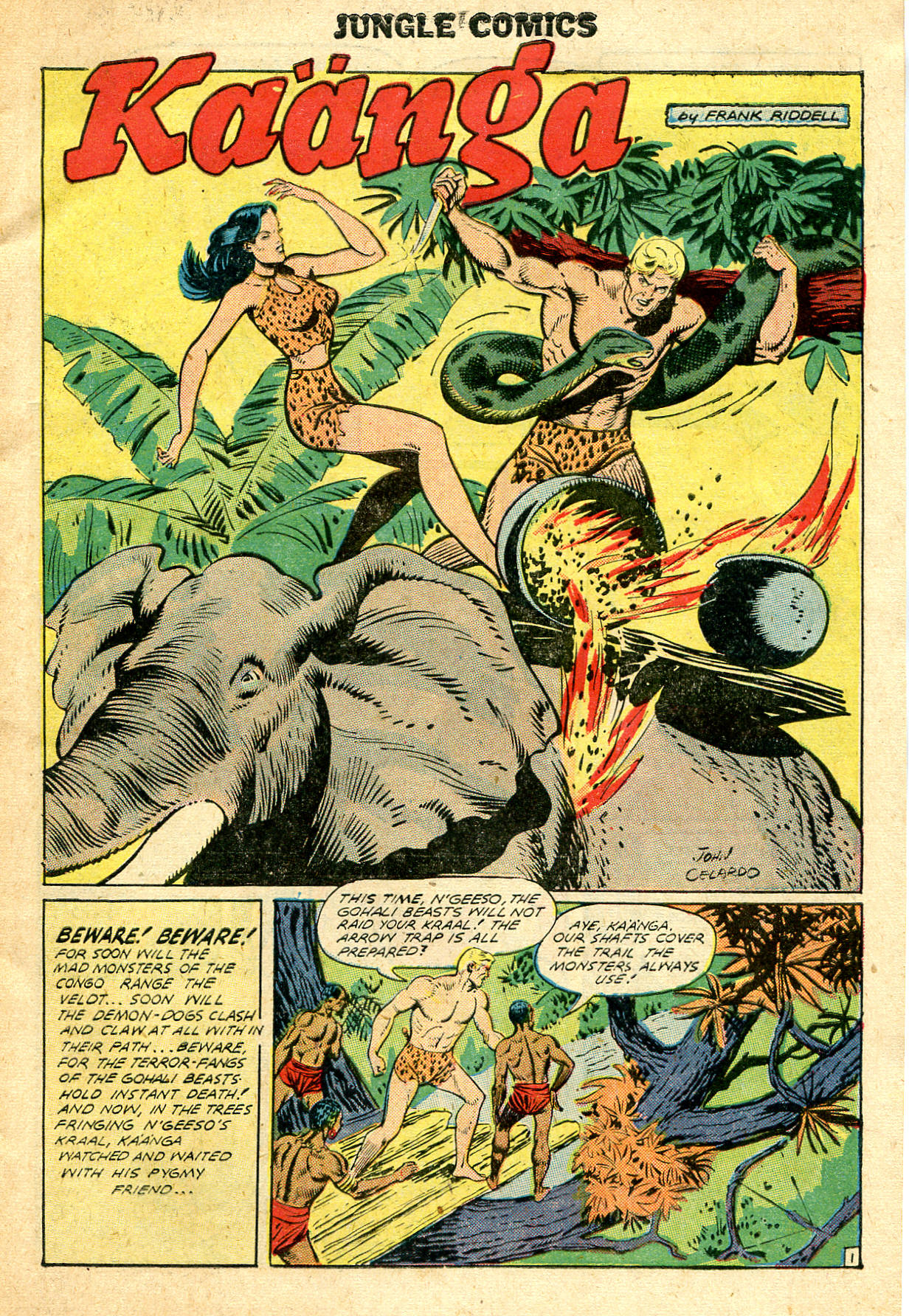 Read online Jungle Comics comic -  Issue #111 - 3