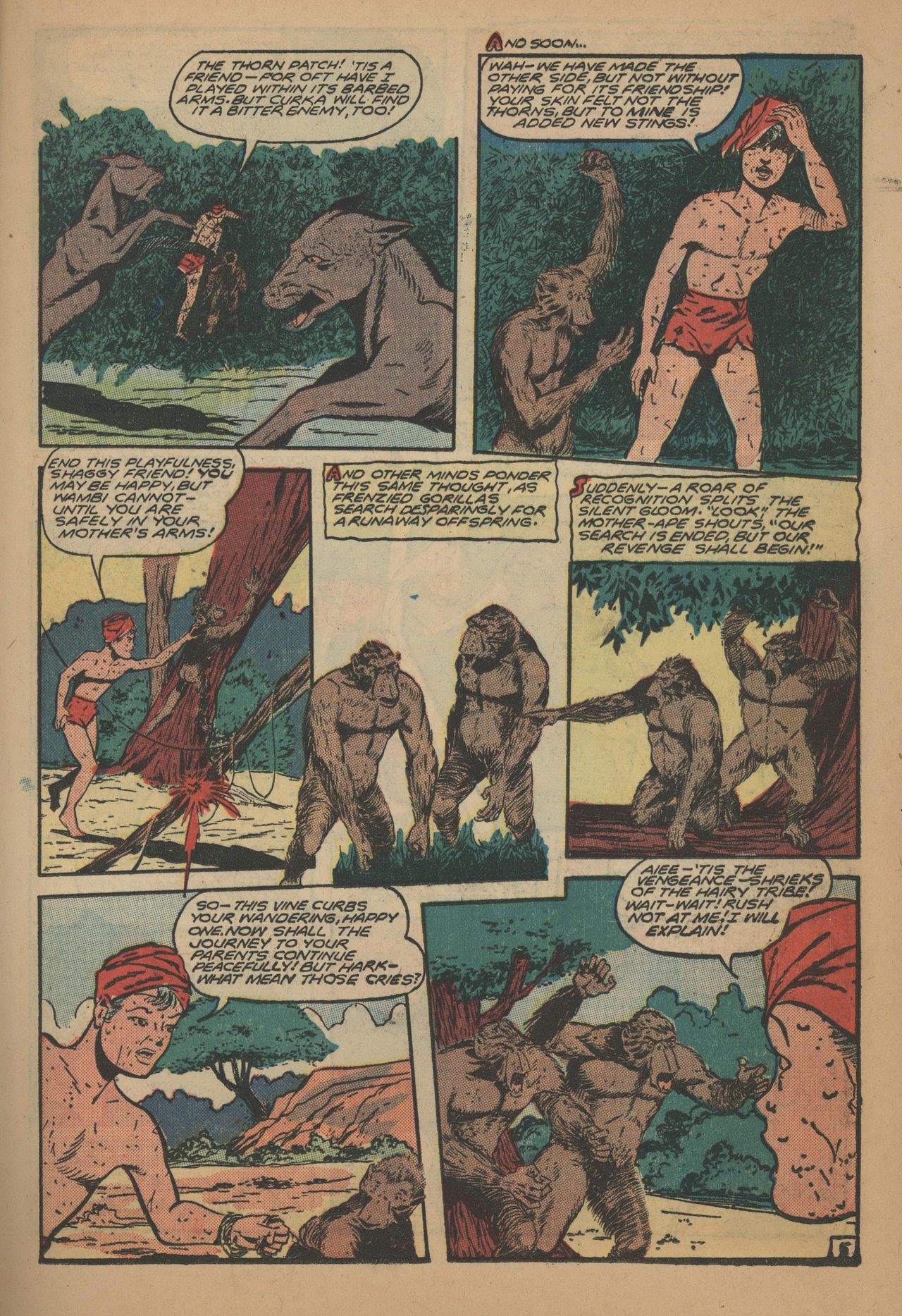 Read online Jungle Comics comic -  Issue #107 - 31