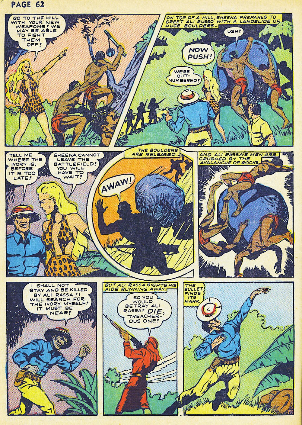 Read online Sheena, Queen of the Jungle (1942) comic -  Issue #2 - 64