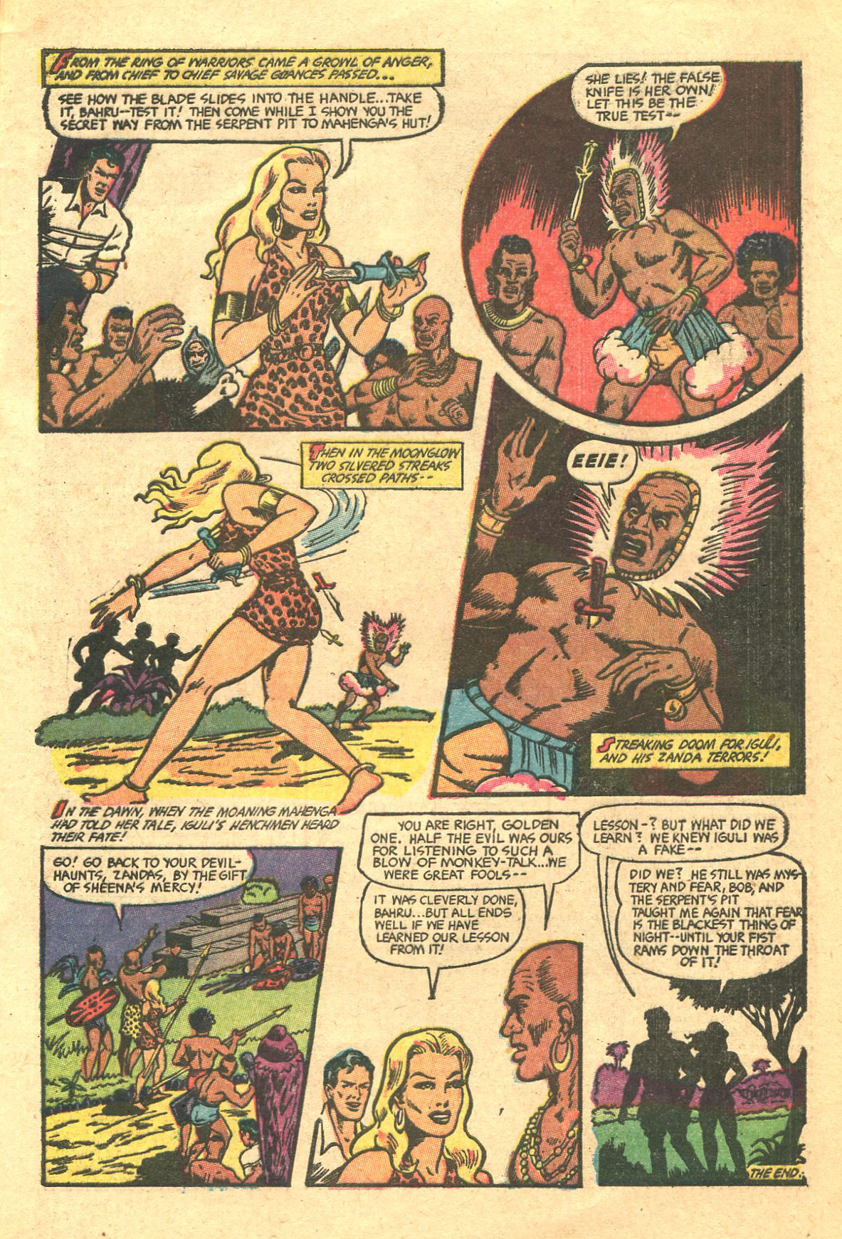 Read online Jungle Comics comic -  Issue #158 - 33