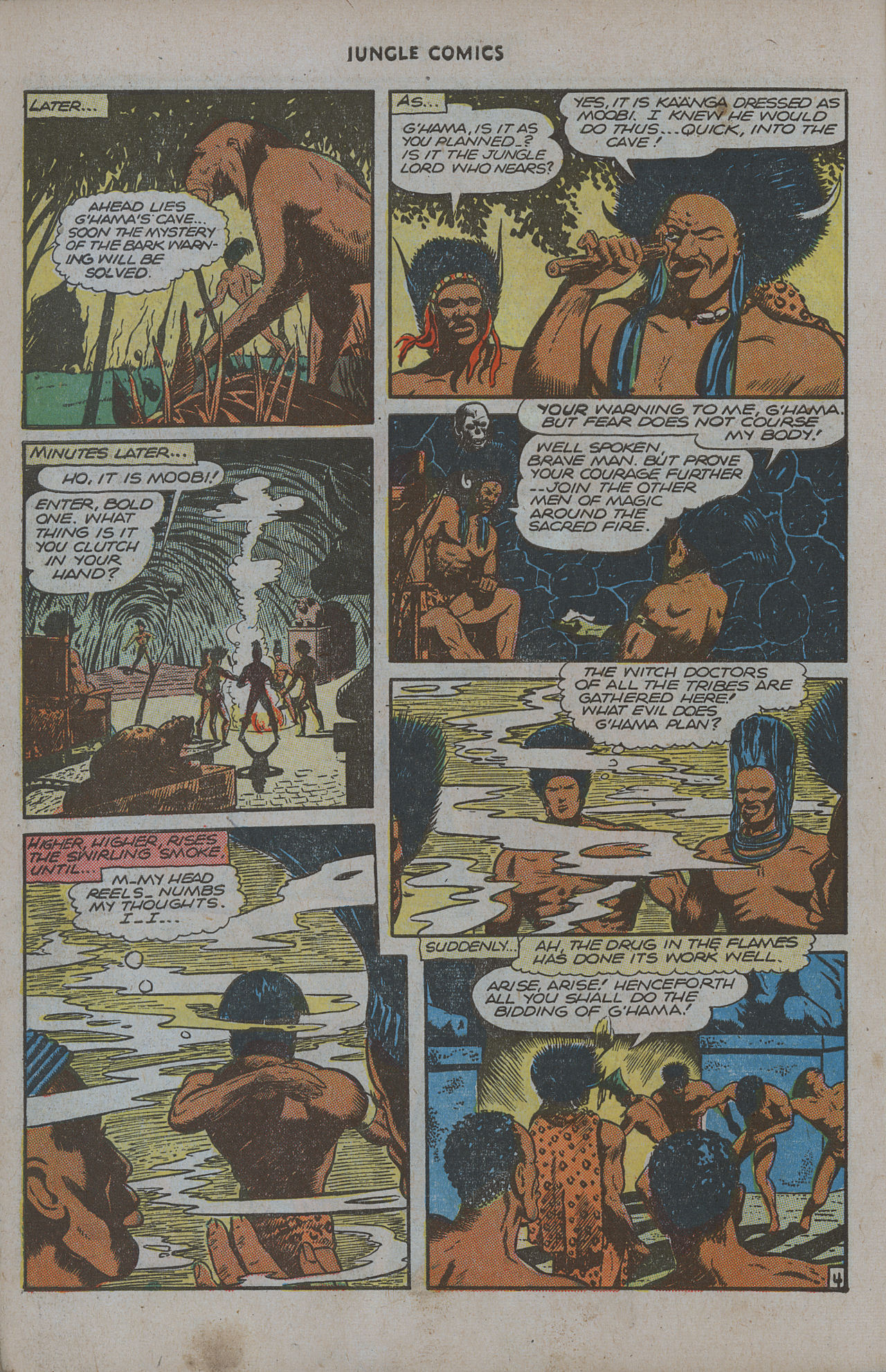 Read online Jungle Comics comic -  Issue #78 - 6