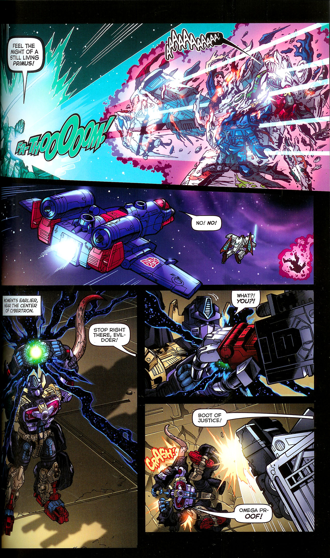 Read online Transformers: Cybertron: Balancing Act comic -  Issue # TPB - 44