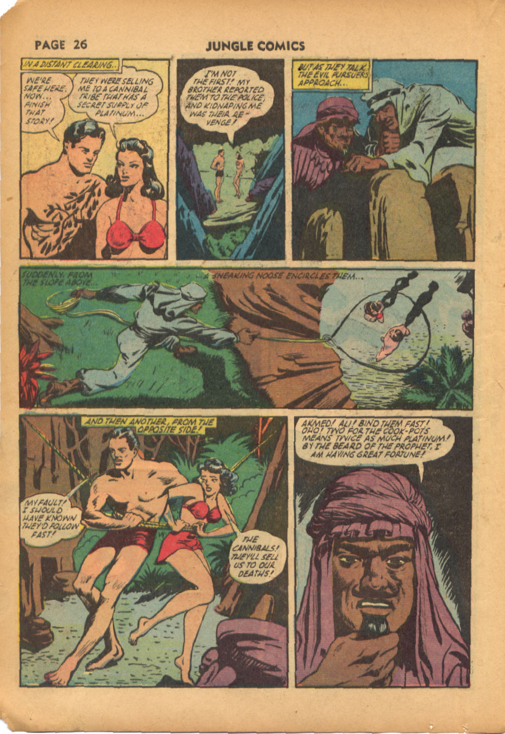 Read online Jungle Comics comic -  Issue #38 - 27