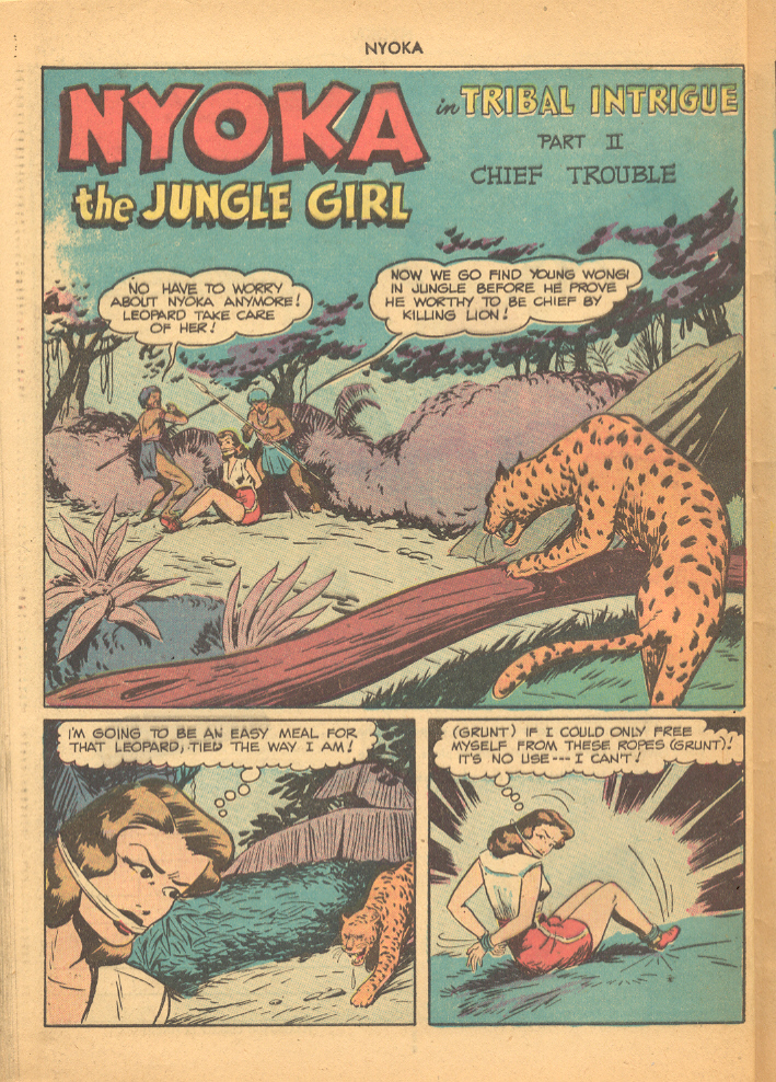 Read online Nyoka the Jungle Girl (1945) comic -  Issue #30 - 44