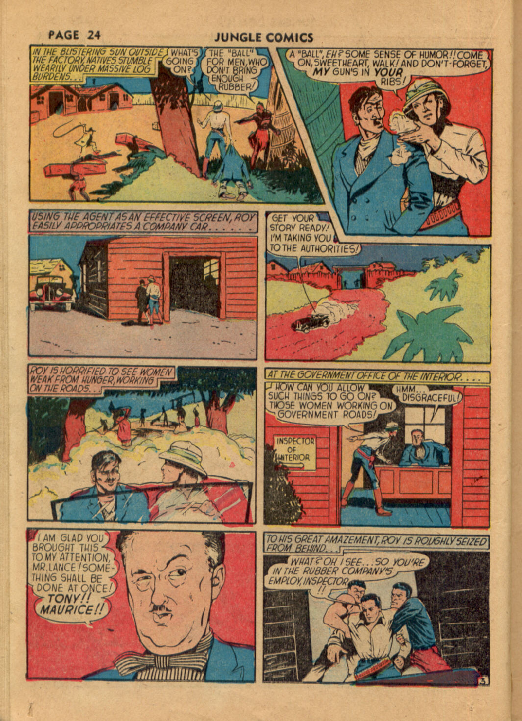 Read online Jungle Comics comic -  Issue #9 - 24