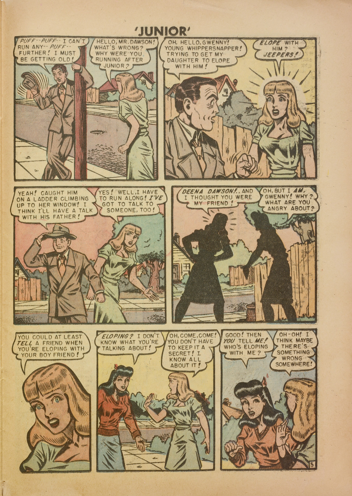 Read online Junior (1947) comic -  Issue #14 - 25