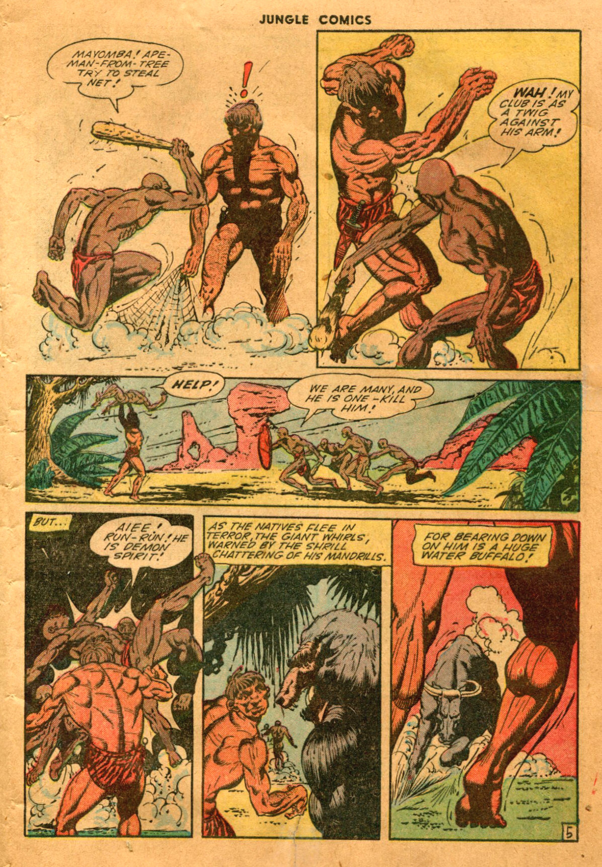 Read online Jungle Comics comic -  Issue #60 - 8