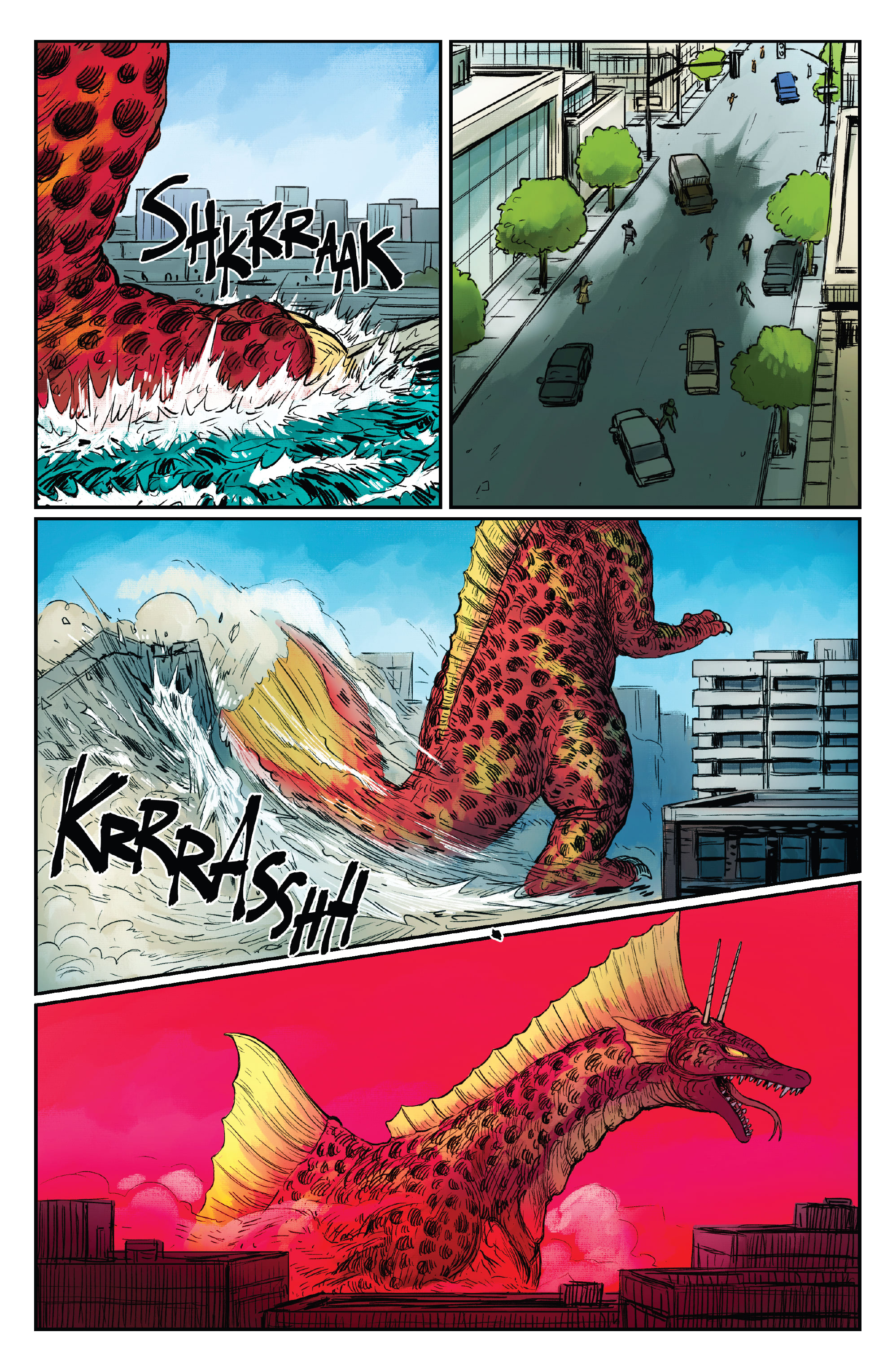 Read online Godzilla Rivals: Mothra Vs. Titanosaurus comic -  Issue # Full - 15