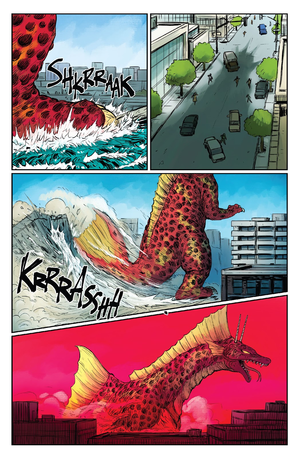 Godzilla Rivals: Mothra Vs. Titanosaurus issue Full - Page 15
