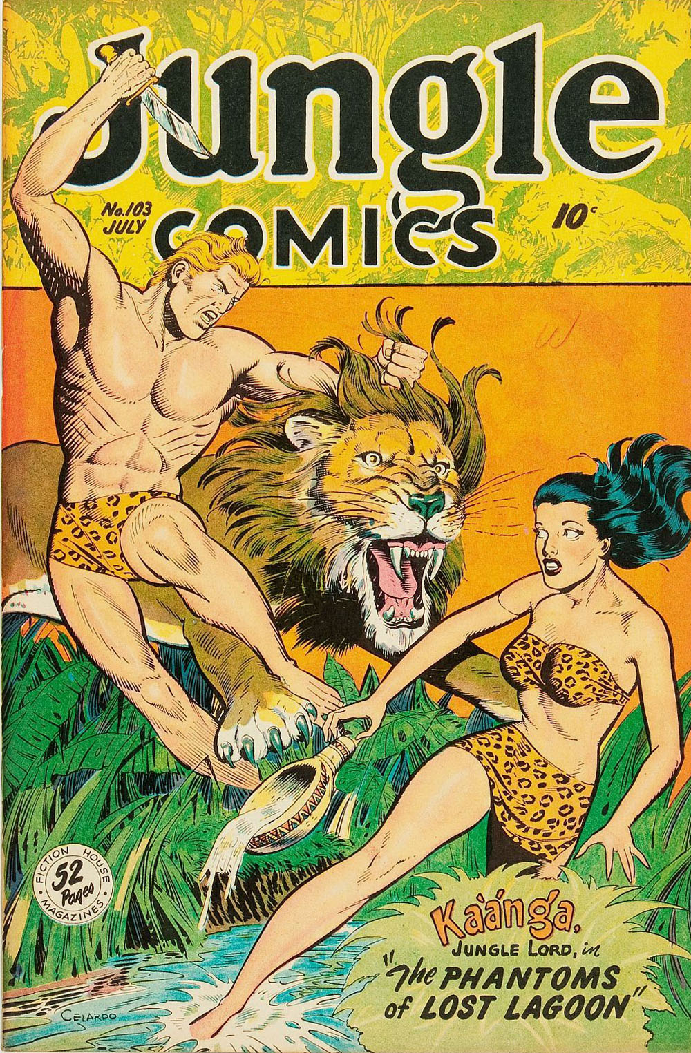 Read online Jungle Comics comic -  Issue #103 - 2
