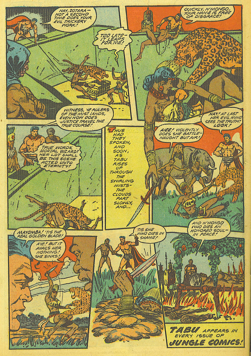 Read online Jungle Comics comic -  Issue #103 - 41