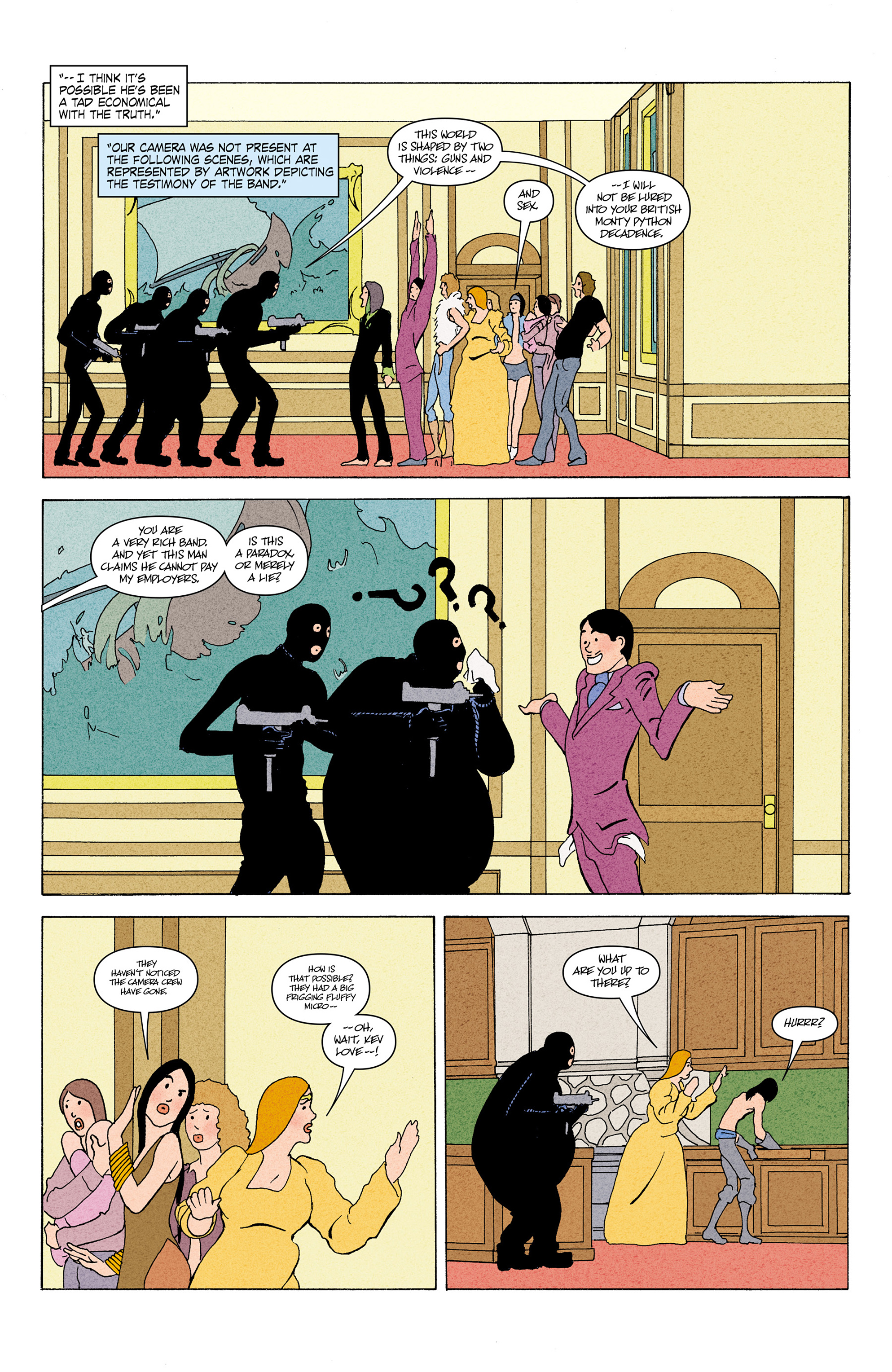 Read online This Damned Band comic -  Issue #4 - 6