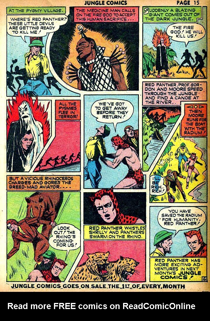 Read online Jungle Comics comic -  Issue #21 - 17