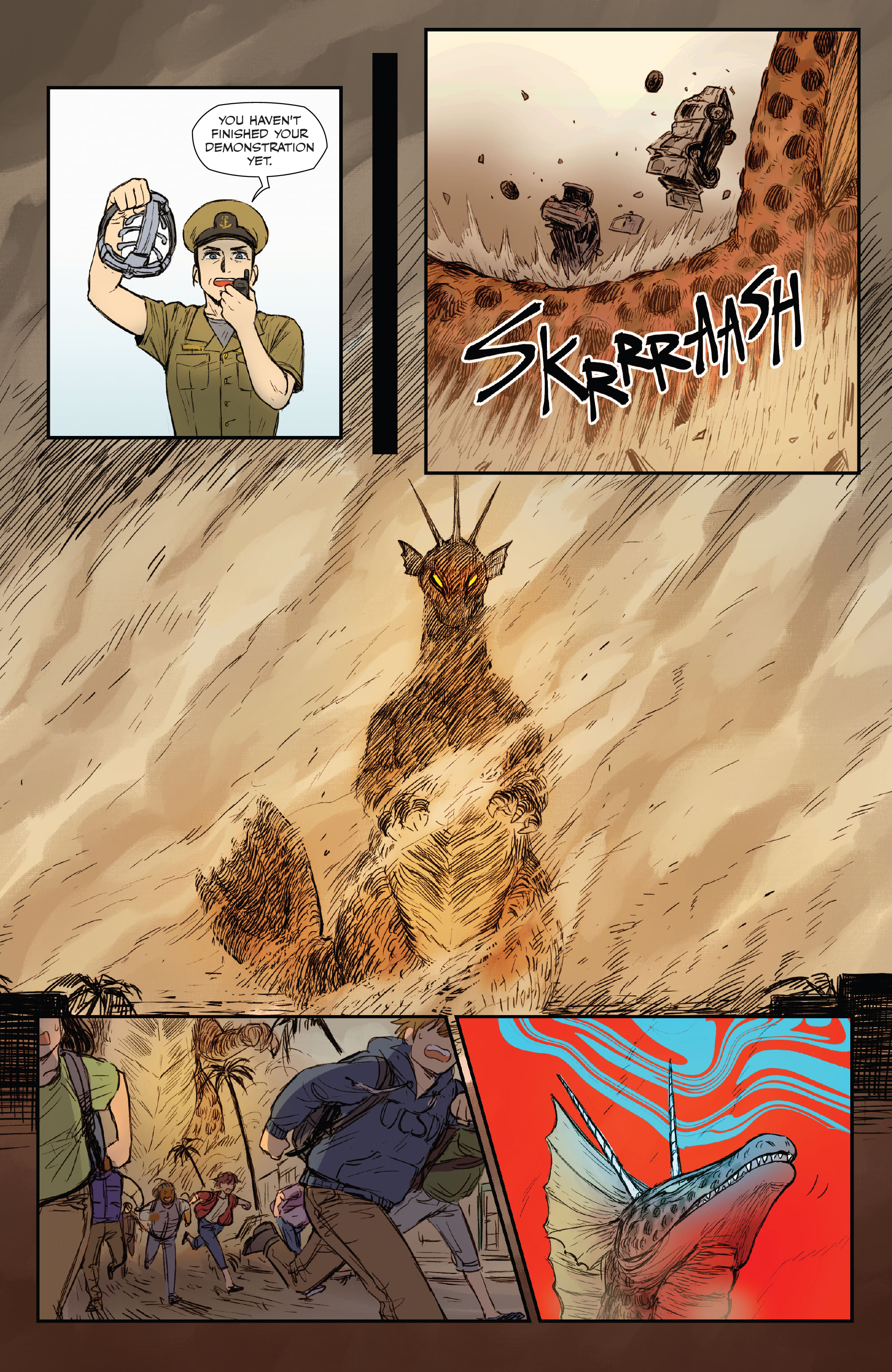 Read online Godzilla Rivals: Mothra Vs. Titanosaurus comic -  Issue # Full - 28