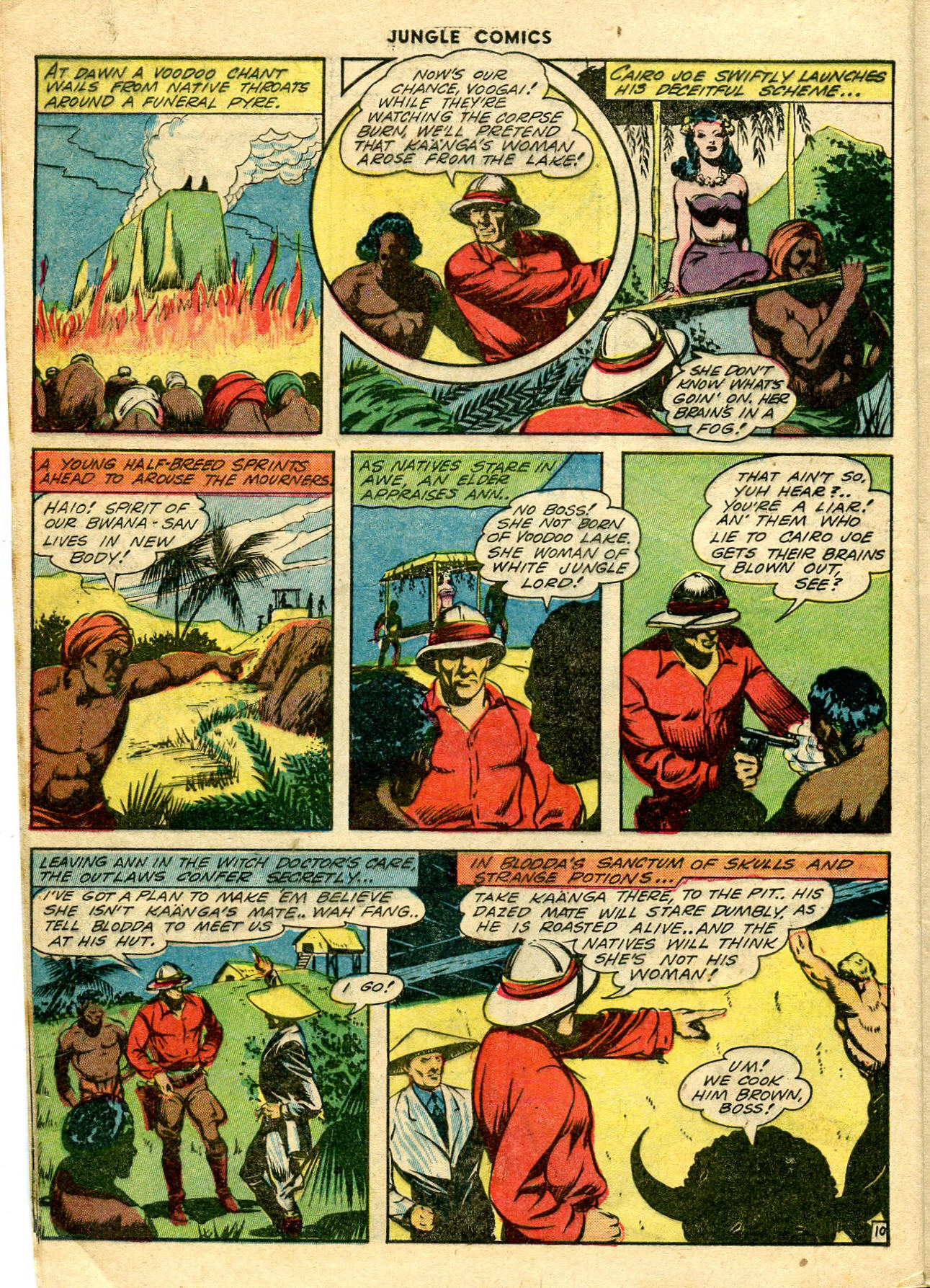 Read online Jungle Comics comic -  Issue #45 - 12
