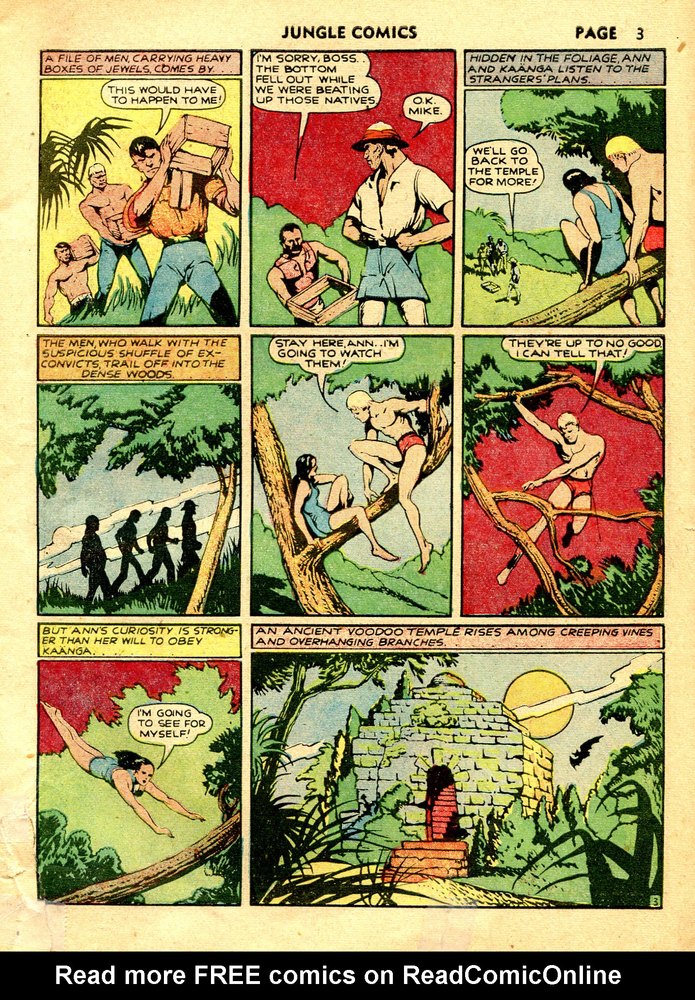 Read online Jungle Comics comic -  Issue #15 - 6