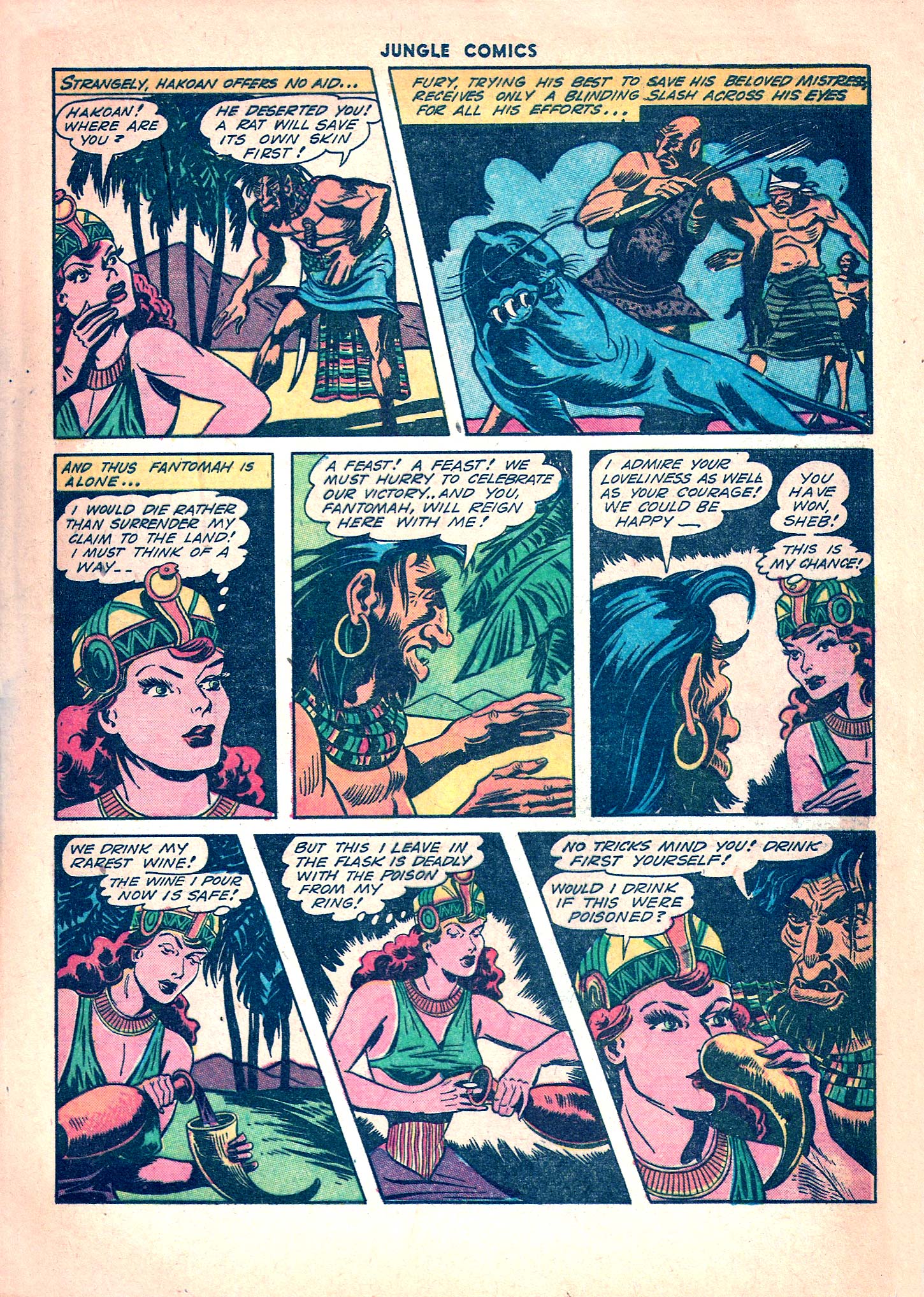Read online Jungle Comics comic -  Issue #42 - 37