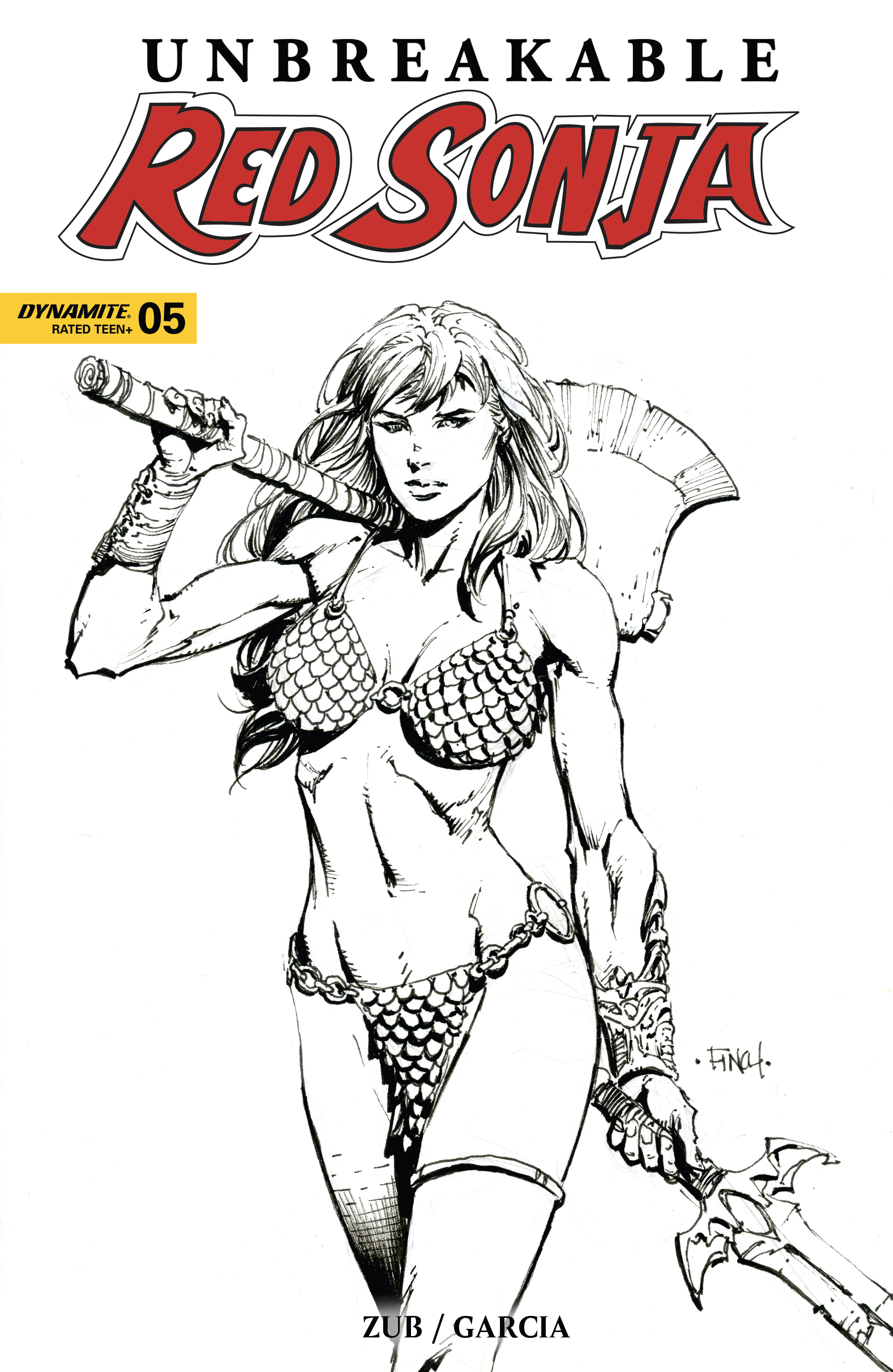 Read online Unbreakable Red Sonja comic -  Issue #5 - 4