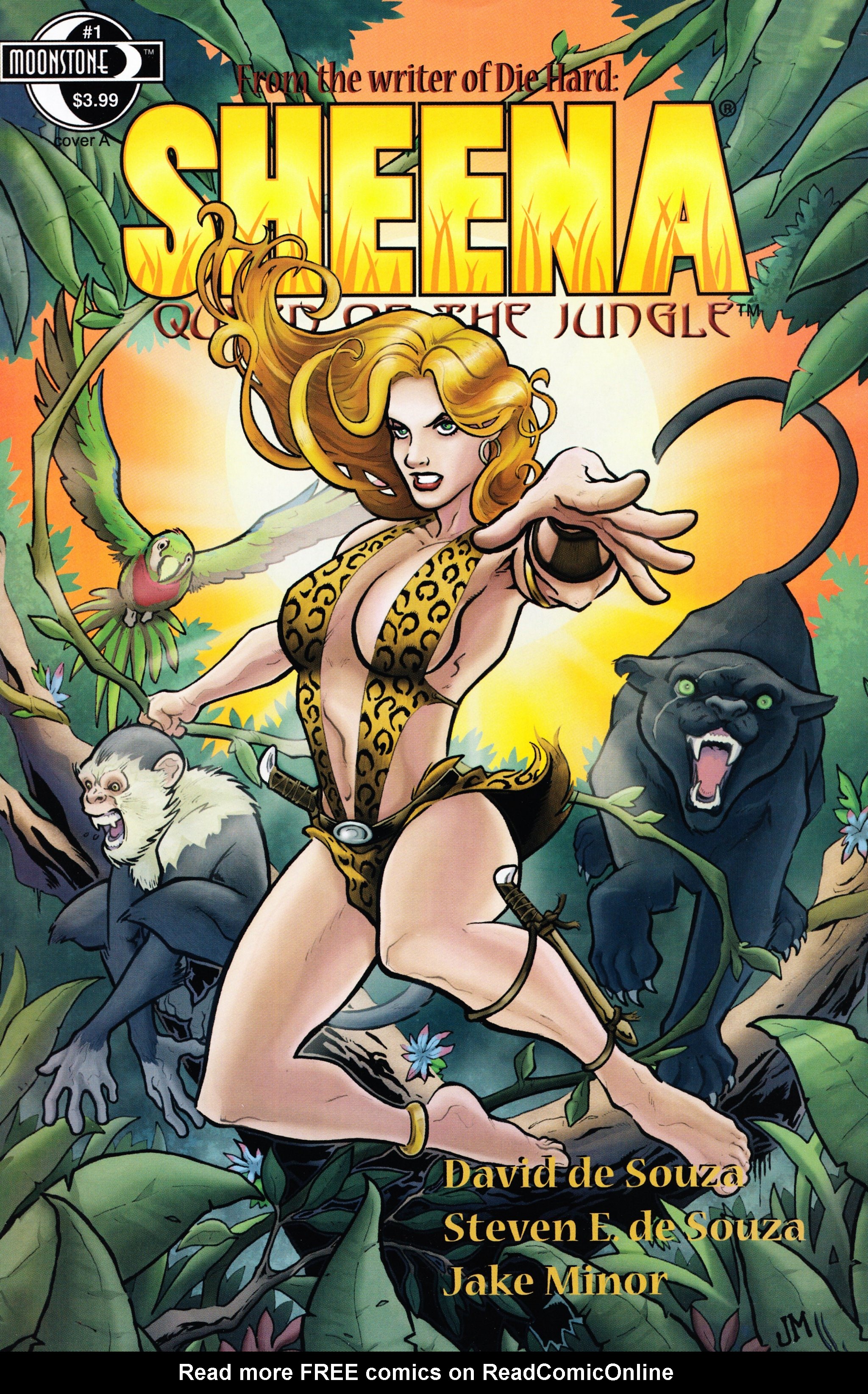 Read online Sheena, Queen of the Jungle (2014) comic -  Issue #1 - 1
